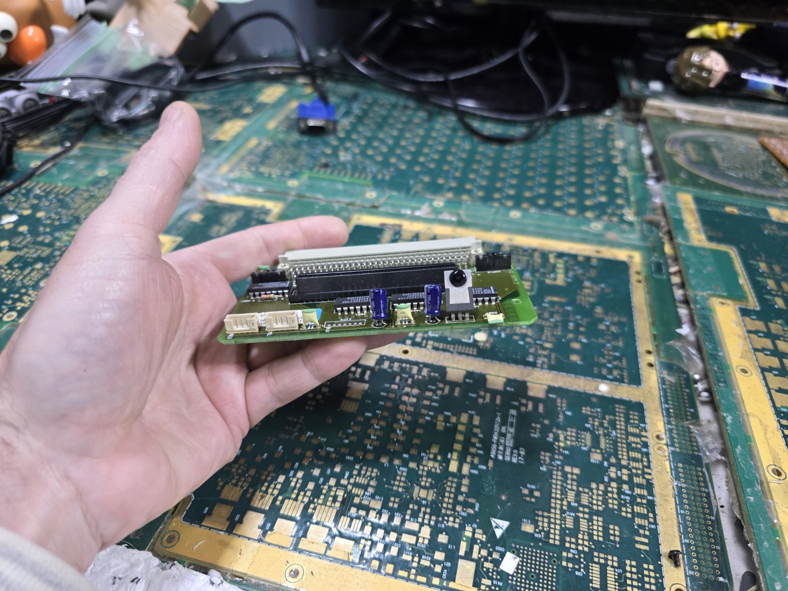 Philips CDI 910 EXACT Expansion Input Board-Not Tested-Intact-PARTS-READ ALL