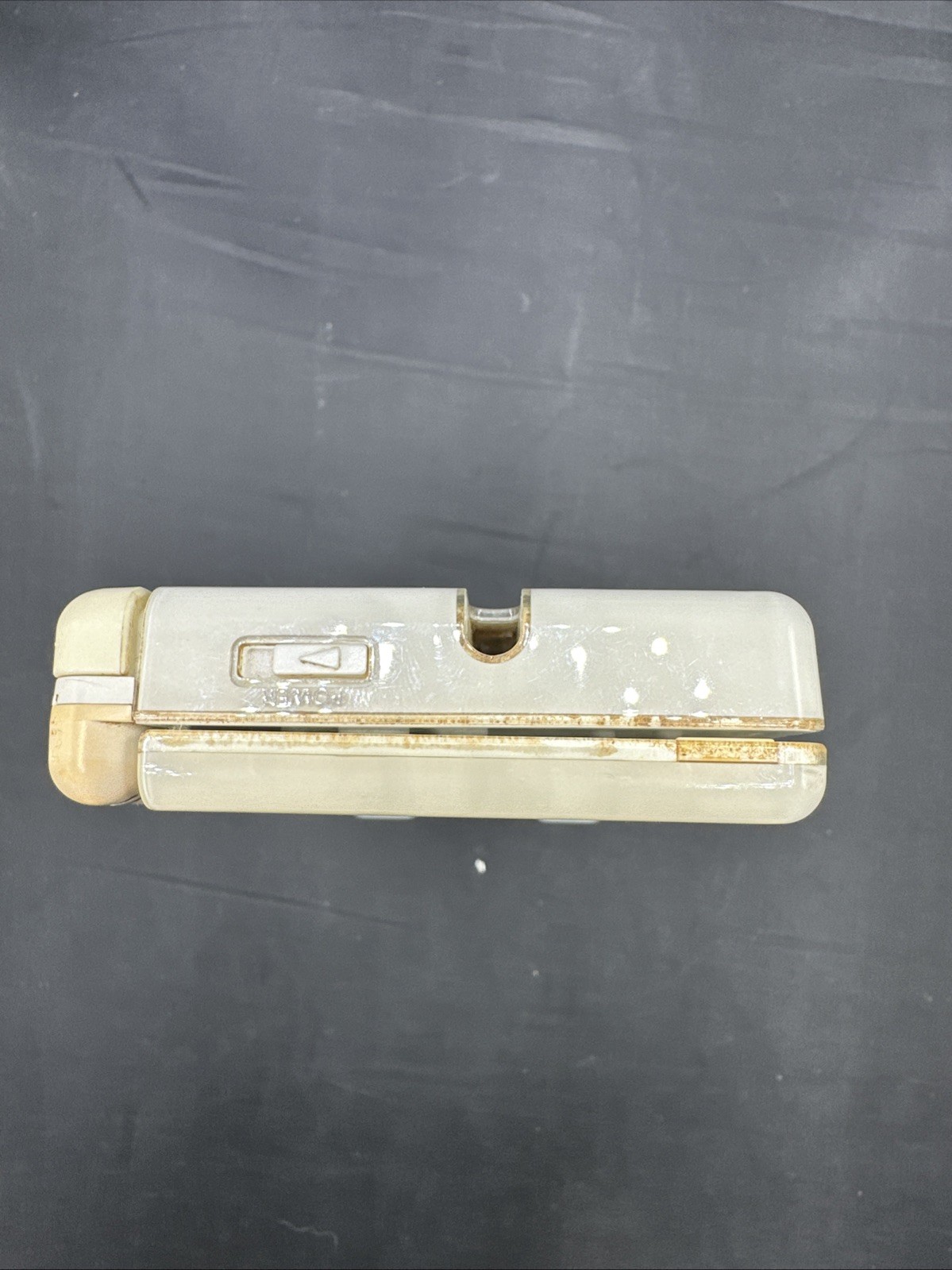 Nintendo DS Lite Handheld Game Console White For Parts Or Repair