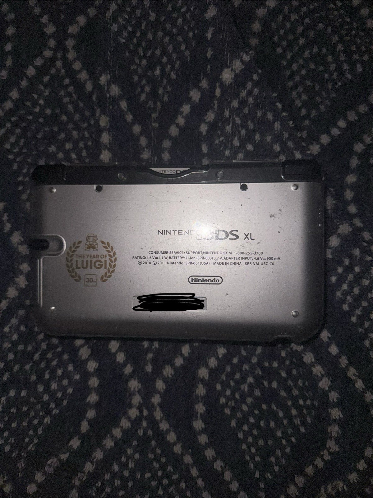 Nintendo 3DS XL Year of Luigi 30th Anniversary Silver/Black 4GB NTSC-U/C
