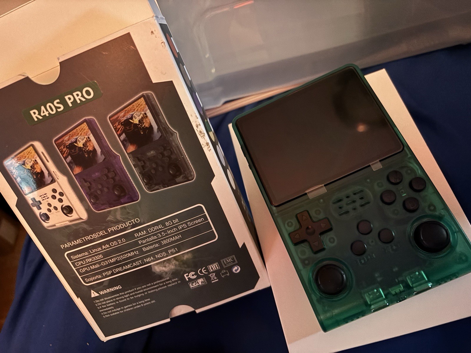 R40S pro 256GB • green • 20,000-30,000 Games • Tons Of Emulators