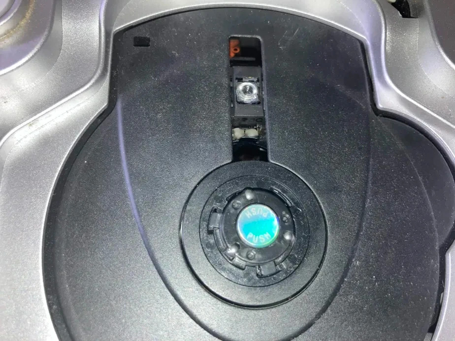 Nintendo GameCube Platinum Silver DOL-101 Console Tested w/ Controller Cables