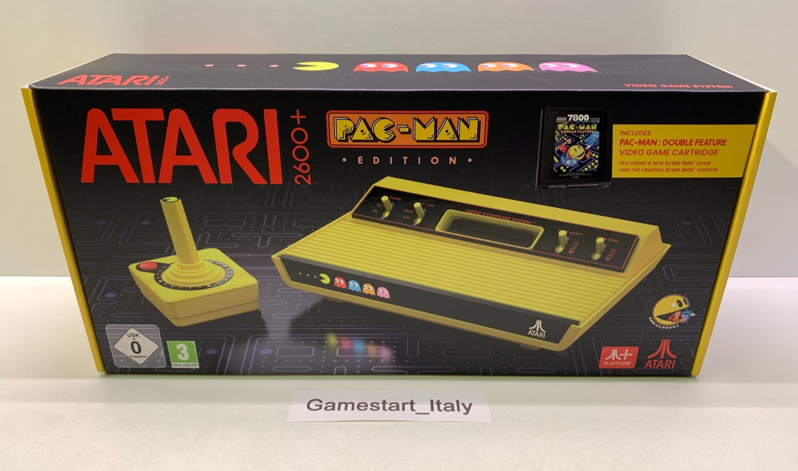 ATARI 2600+ PAC-MAN ANNIVERSARY EDITION CONSOLE – RETRO GAMES NEW NEW