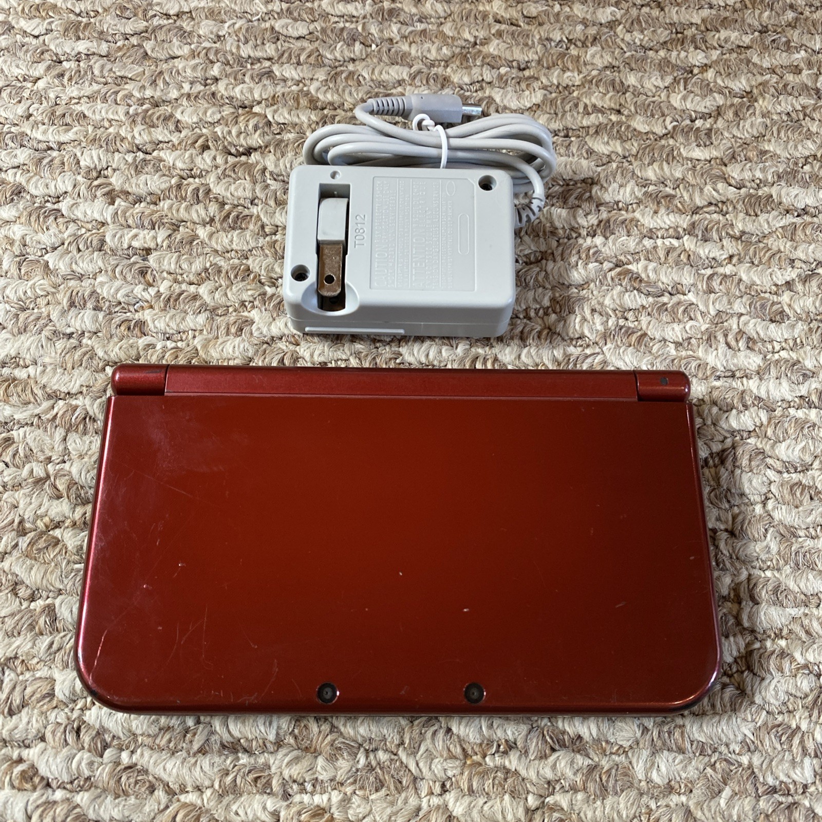 Nintendo New 3DS XL Red USA With Charger USA Top IPS