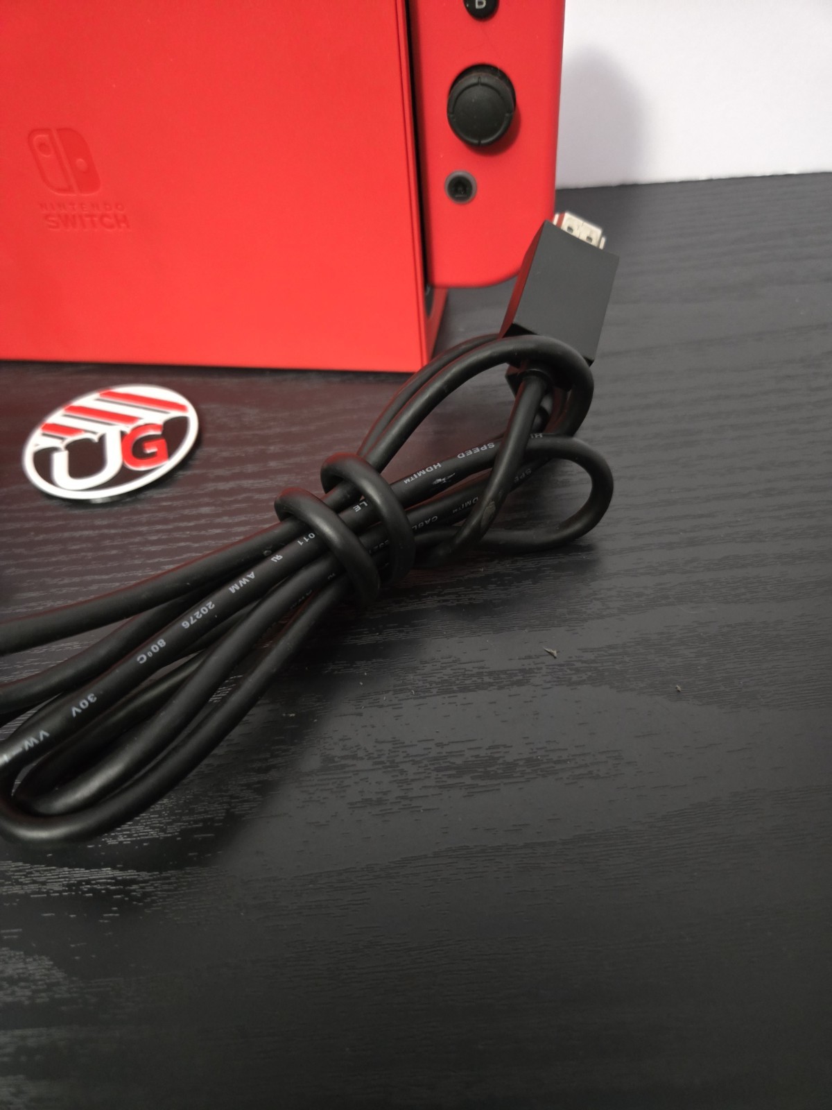 Nintendo Switch (OLED Model) Mario Red Edition Console