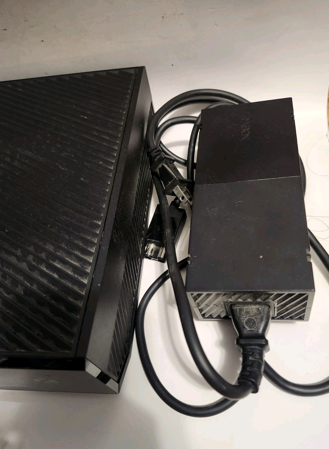 Microsoft Xbox One Console Model 1540 With Power Supply For Parts or Repair