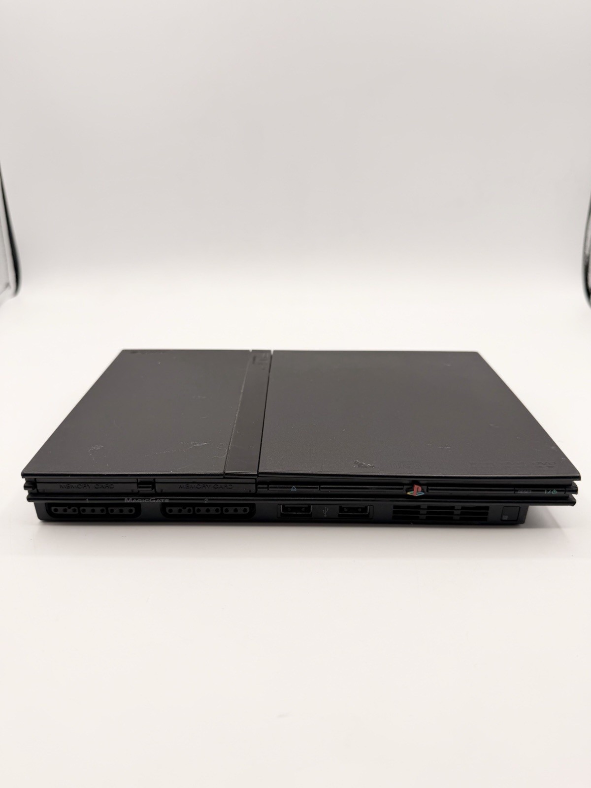 Sony PlayStation 2 Slim PS2 Black Console Gaming System SCPH-70012 Tested