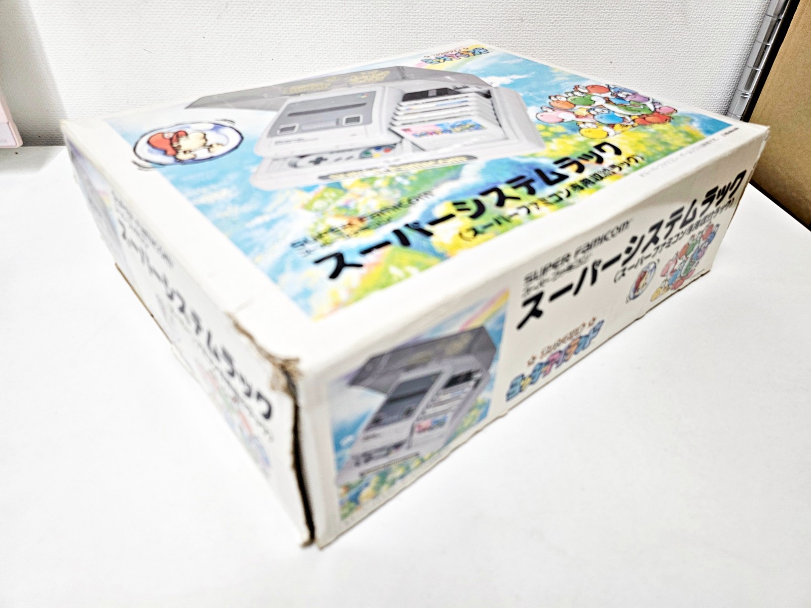 Super Famicom Super System Rack Yoshi’s Island Japan BOXED