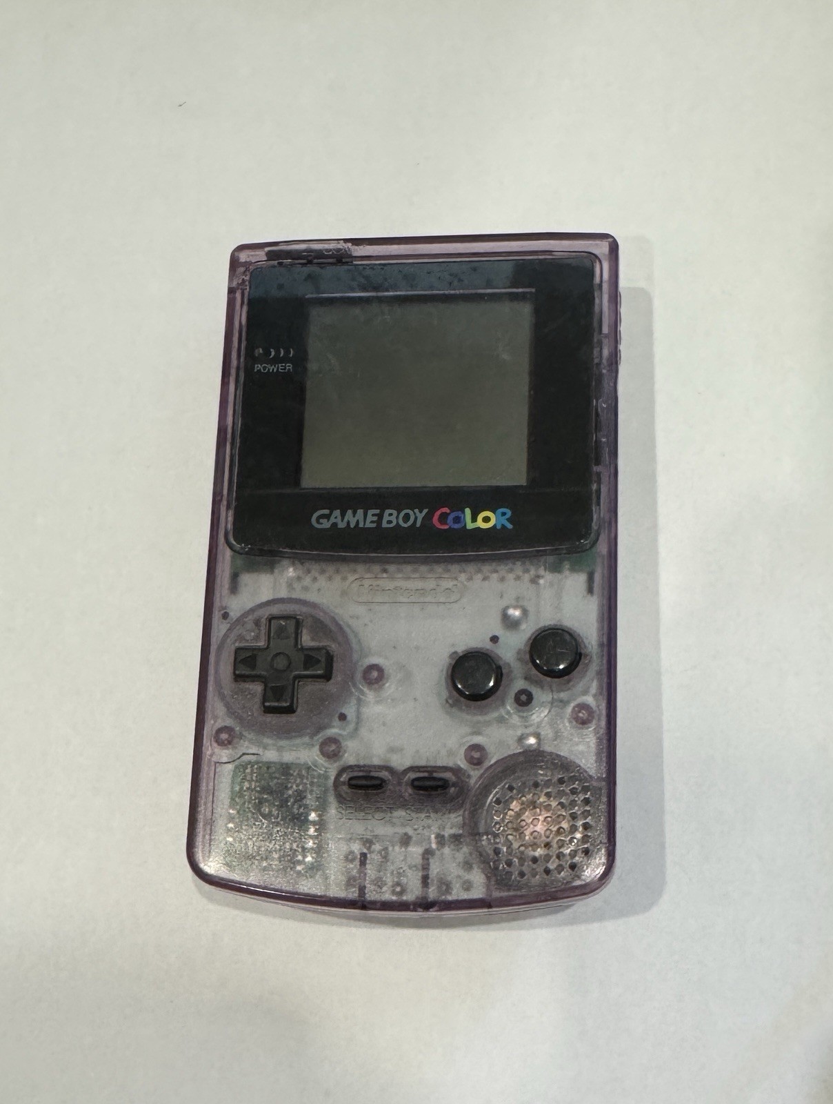 Nintendo Game Boy Color – Atomic Purple Lot W/ Games And Accessories