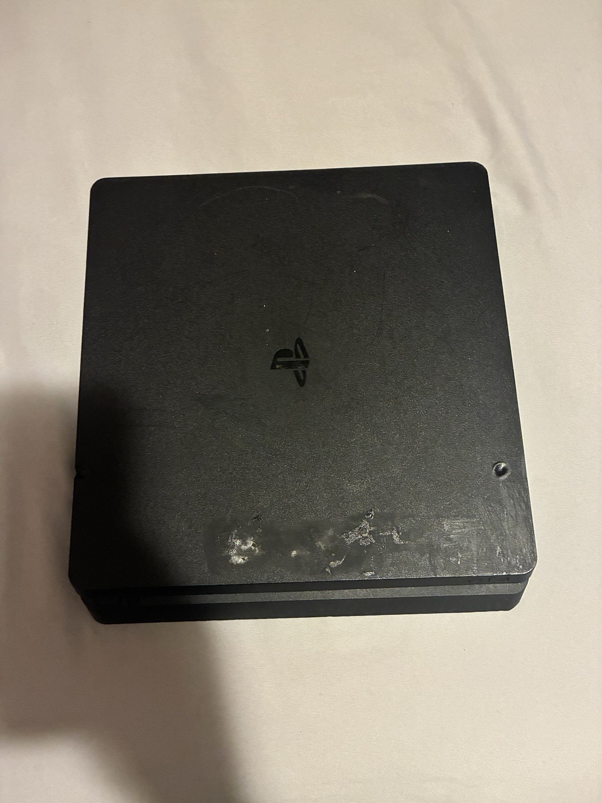 Sony PlayStation 4 Slim Original Black, 500GB Digital Only everything works