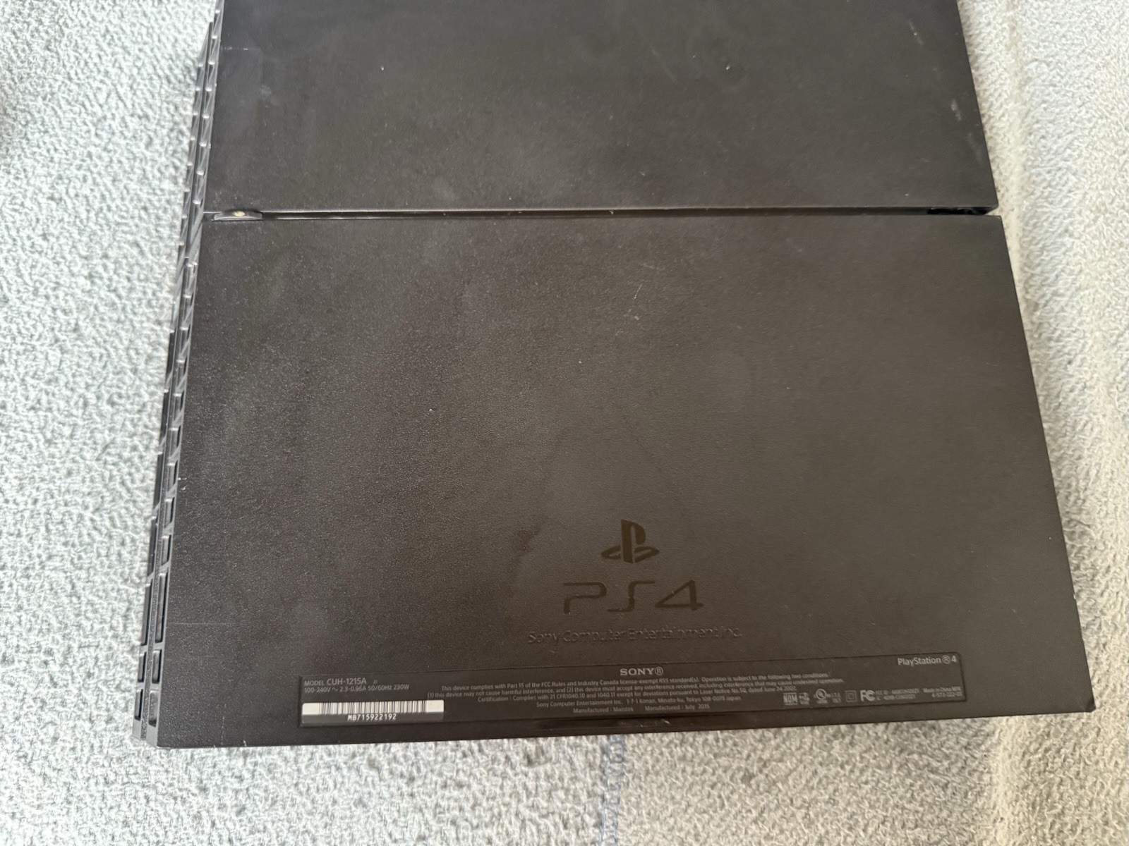 Sony PlayStation4 Console Only- 500 GB (CUH1215A) – Tested- READ Description!