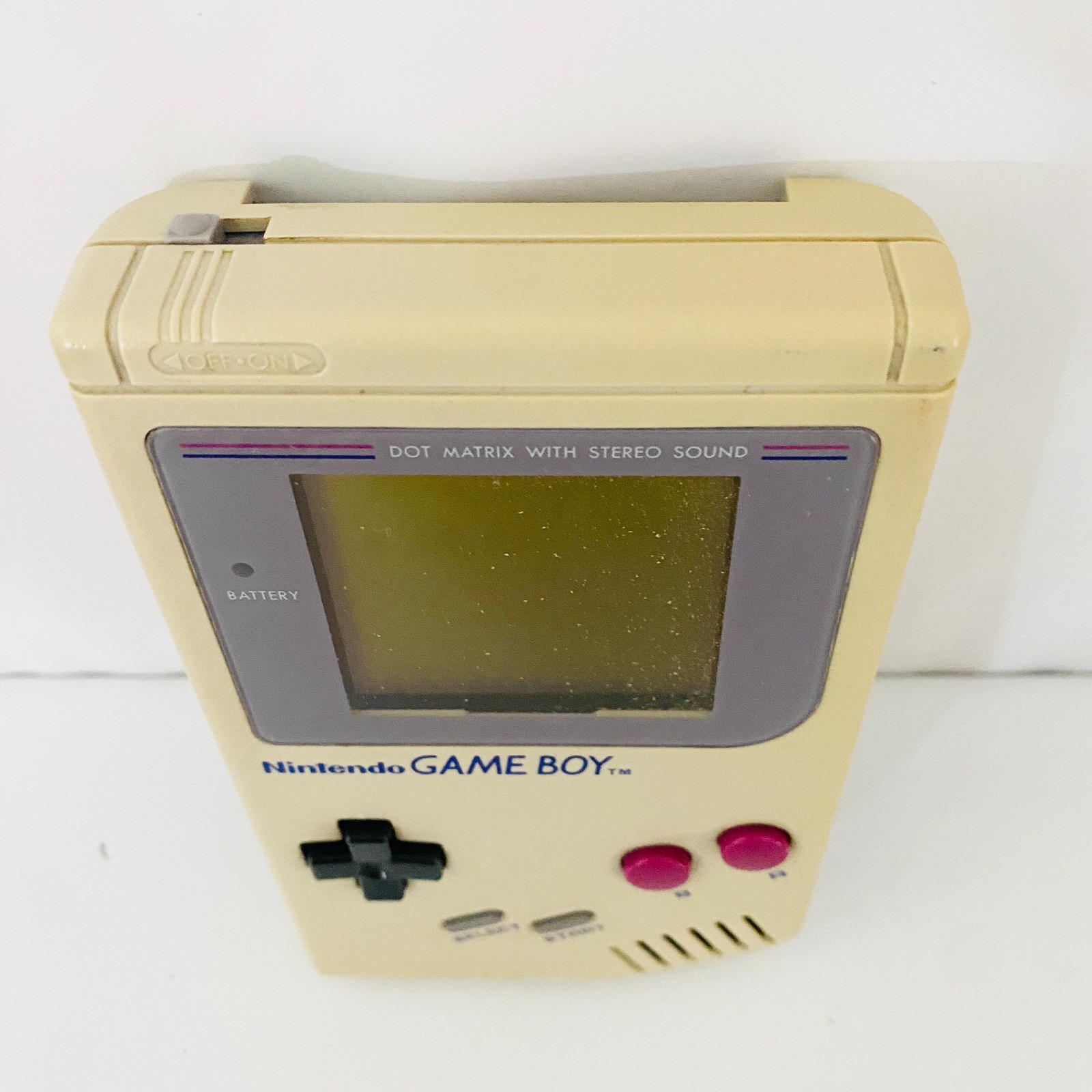 Nintendo GAME BOY Handheld Console DMG-01 Boxed Gray Tested Working Original GB