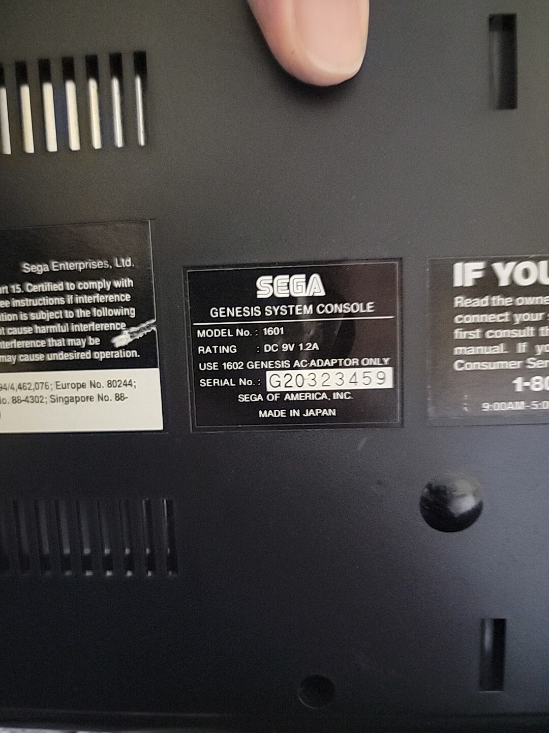 Sega Genesis Console w Games & Controller Works Mortal Kombat 3 NFL ’95 Sonic ++