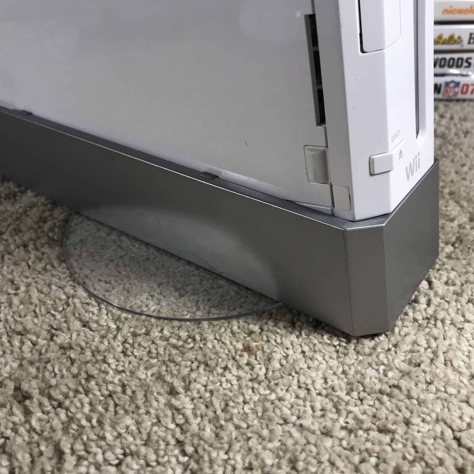 Nintendo Wii White Console w/ Controller, 6 Games, Cables Tested/Works