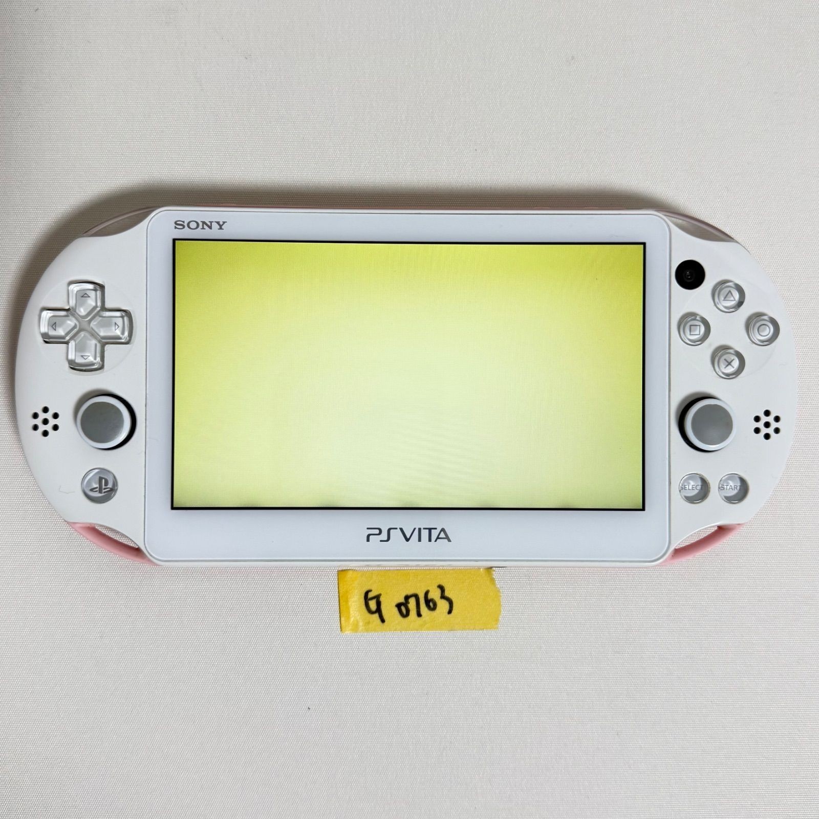Excellent PS Vita PCH-2000 Sony PlayStation White/Pink Boxed