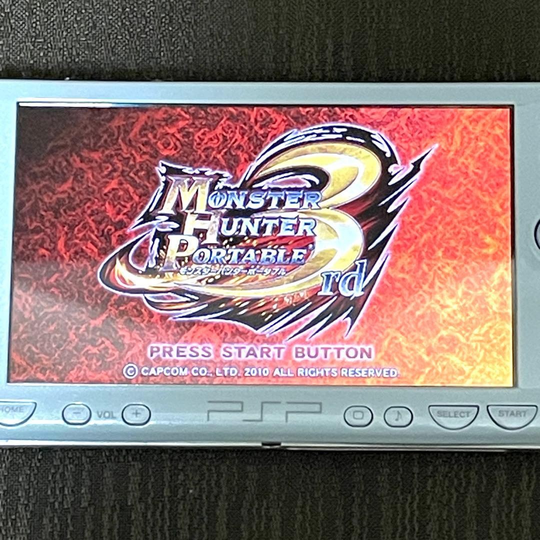 Monster Hunter Portable & 2nd & 2nd G & 3rd set Sony PSP Japan Tested