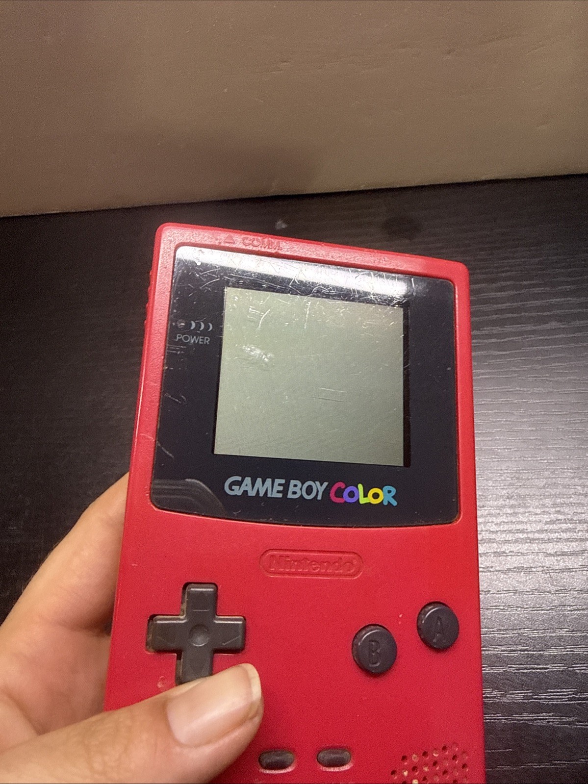 •Read First•Nintendo GameBoy Color GBC Berry Handheld