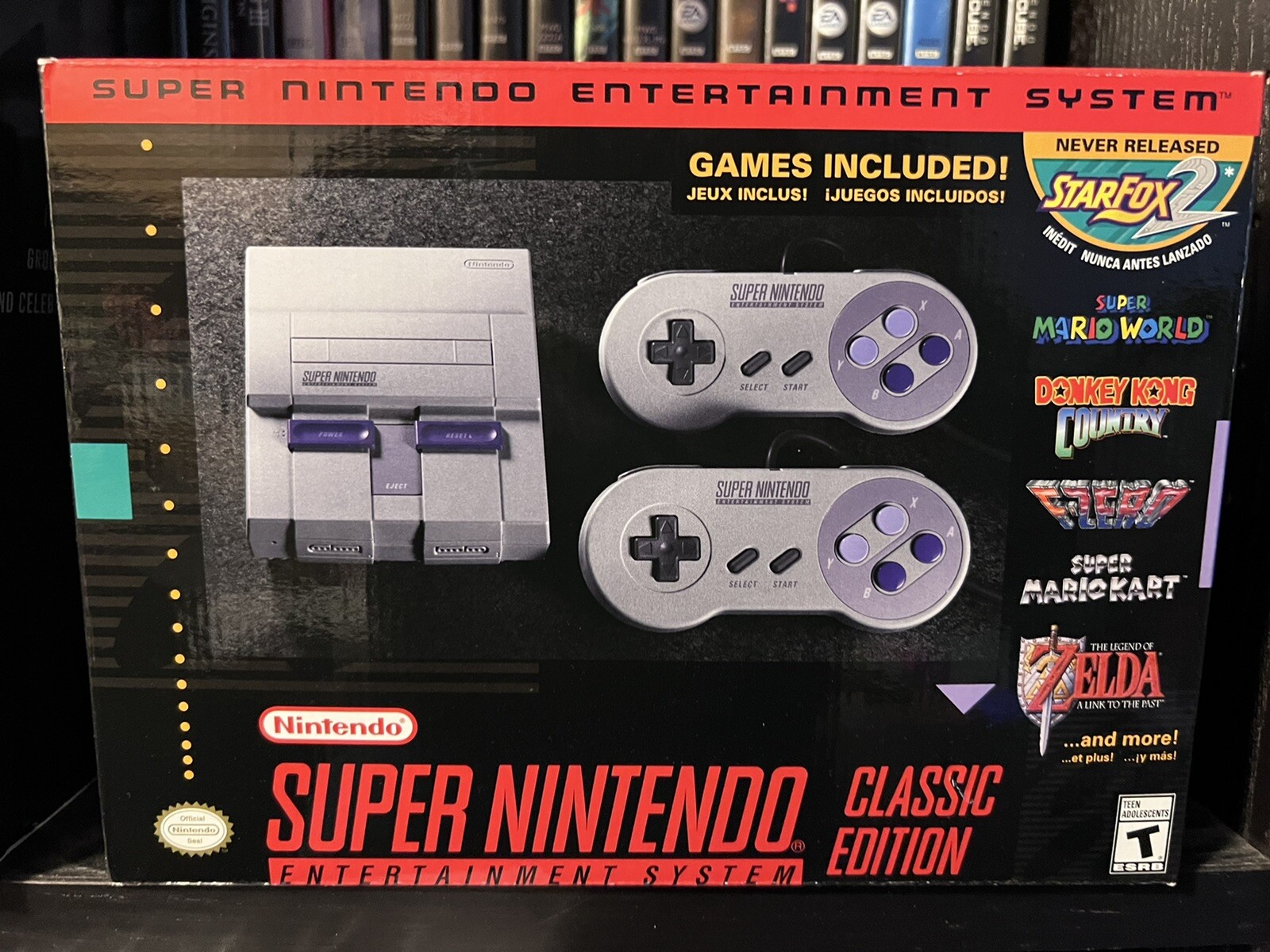 Super Nintendo Entertainment System SNES Classic Edition