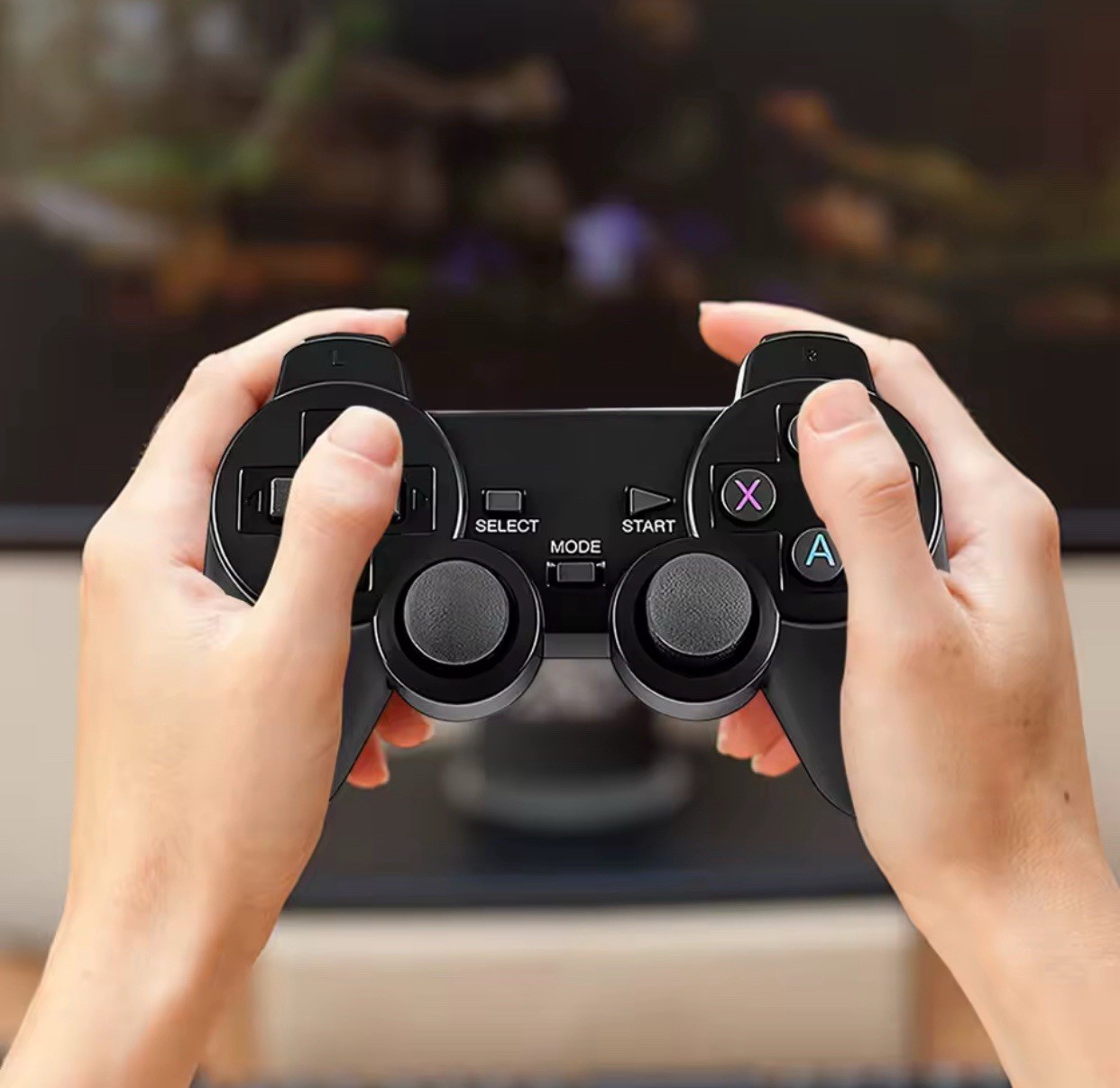 Wireless 2.4G Gamepad Controller USB Joystick for PC Android TV Game Box