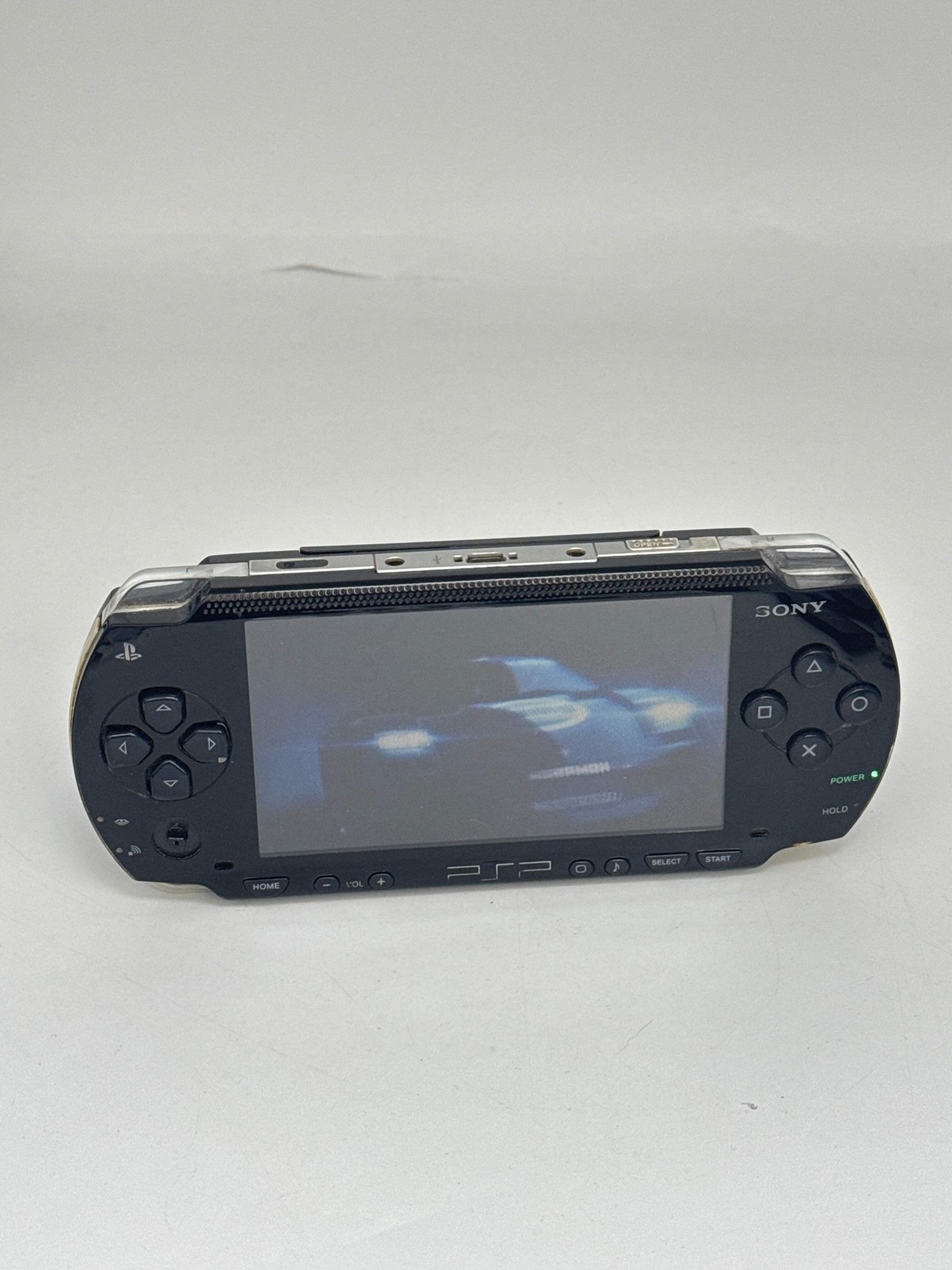 PlayStation Portable PSP-1000 Black Console #492 w/ 3600mAh Battery No D-Pad AS