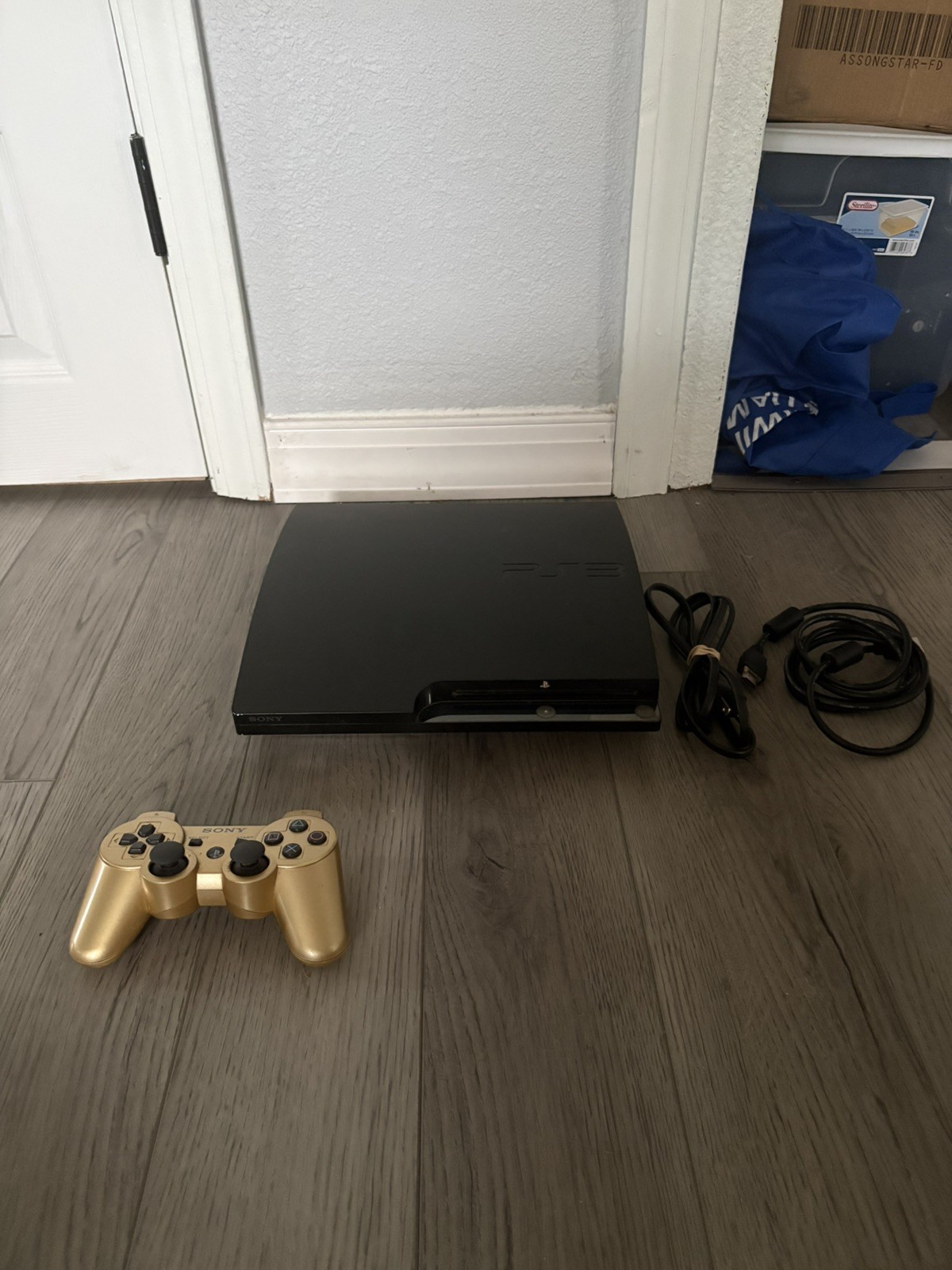 Sony PlayStation 3 Slim CECH-2001A Console Black Tested