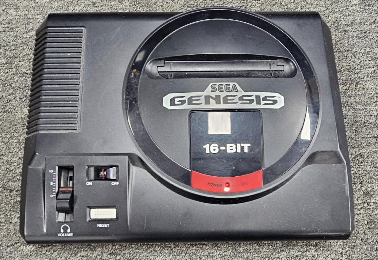 Sega Genesis “The Core System” Console with Box, Manual, 2 Controllers, Game