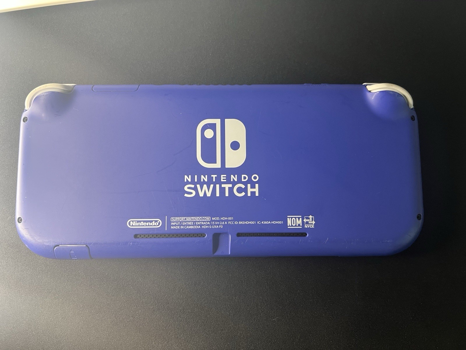 Nintendo Switch Lite HDH-001 Console 32GB Purple Used Tested With Mario Kart 8