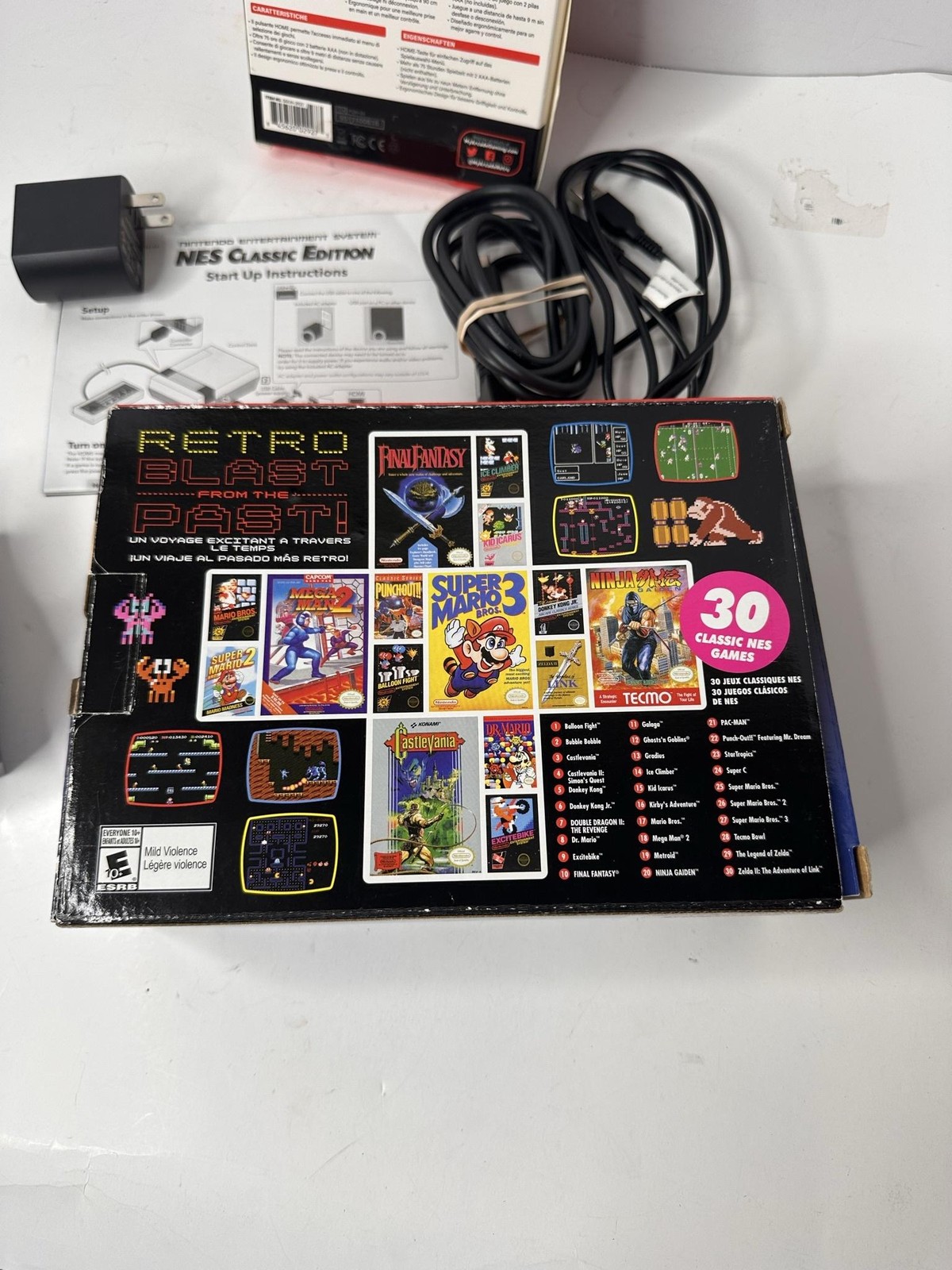 Nintendo NES Classic Edition Console Boxed W/ Controller HDMI Cables My Arcade