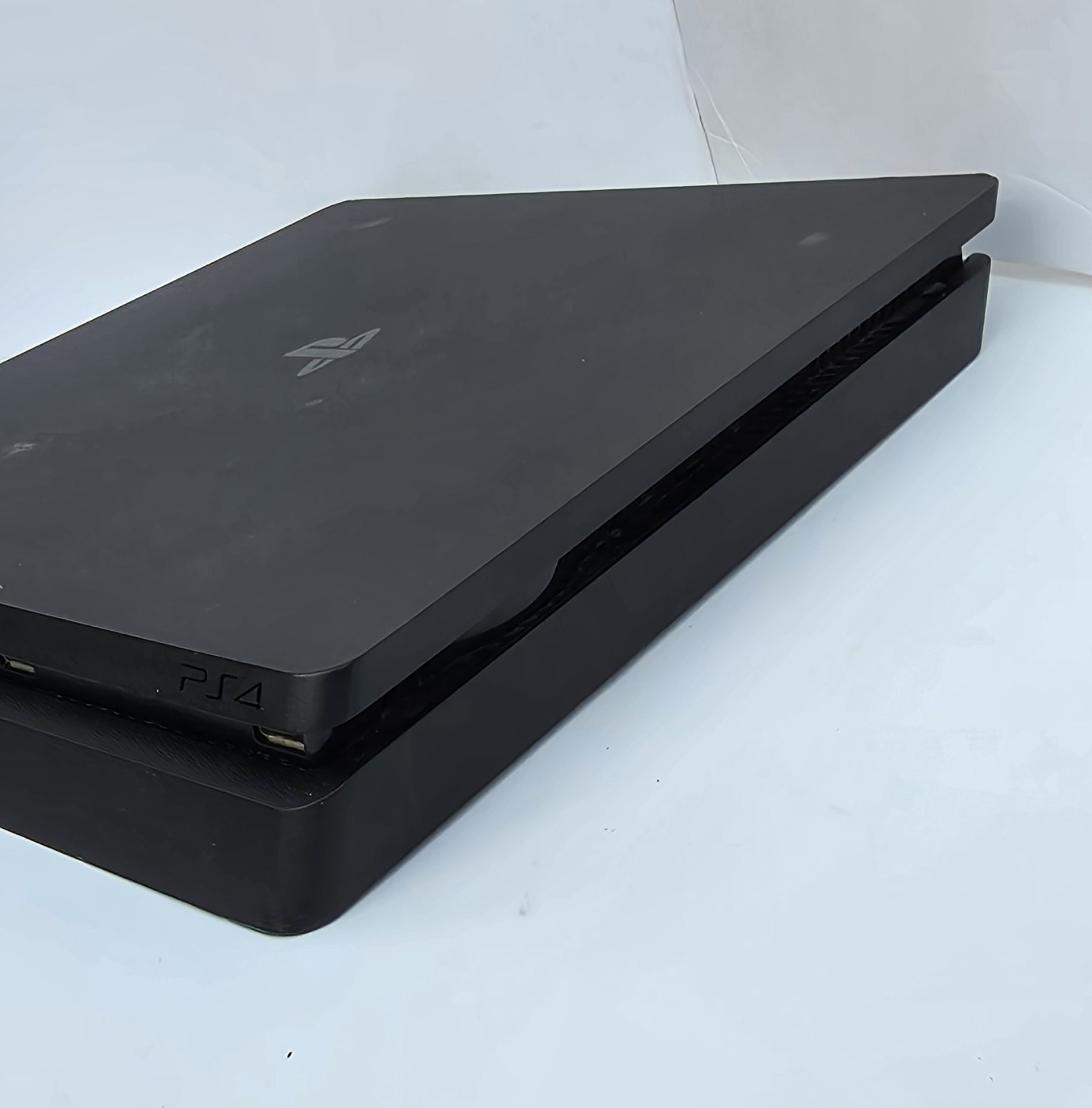 Sony PlayStation 4 Slim Original Black, 500GB with 3 Controllers and Cables