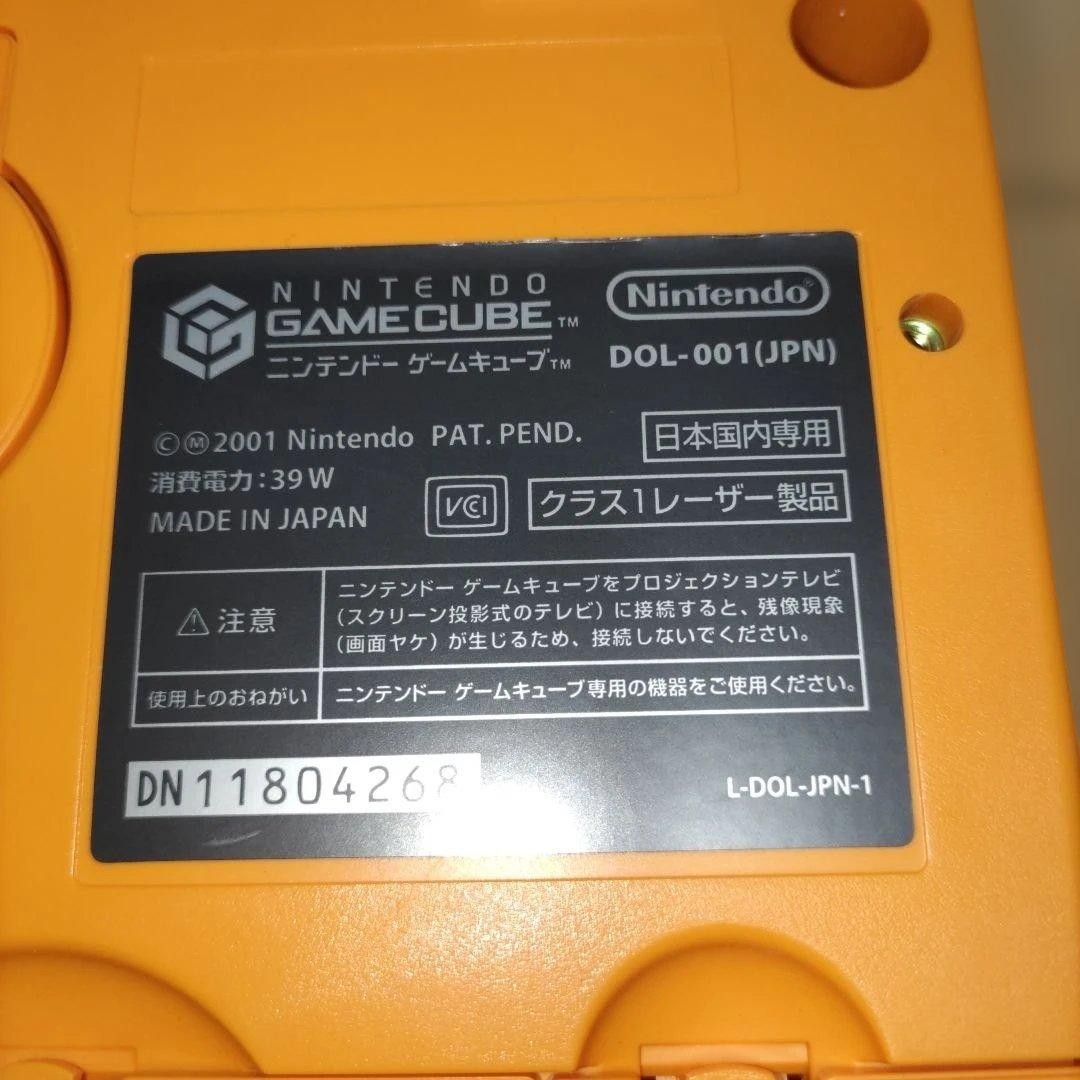 Nintendo GameCube Spice Orange Console GOOD