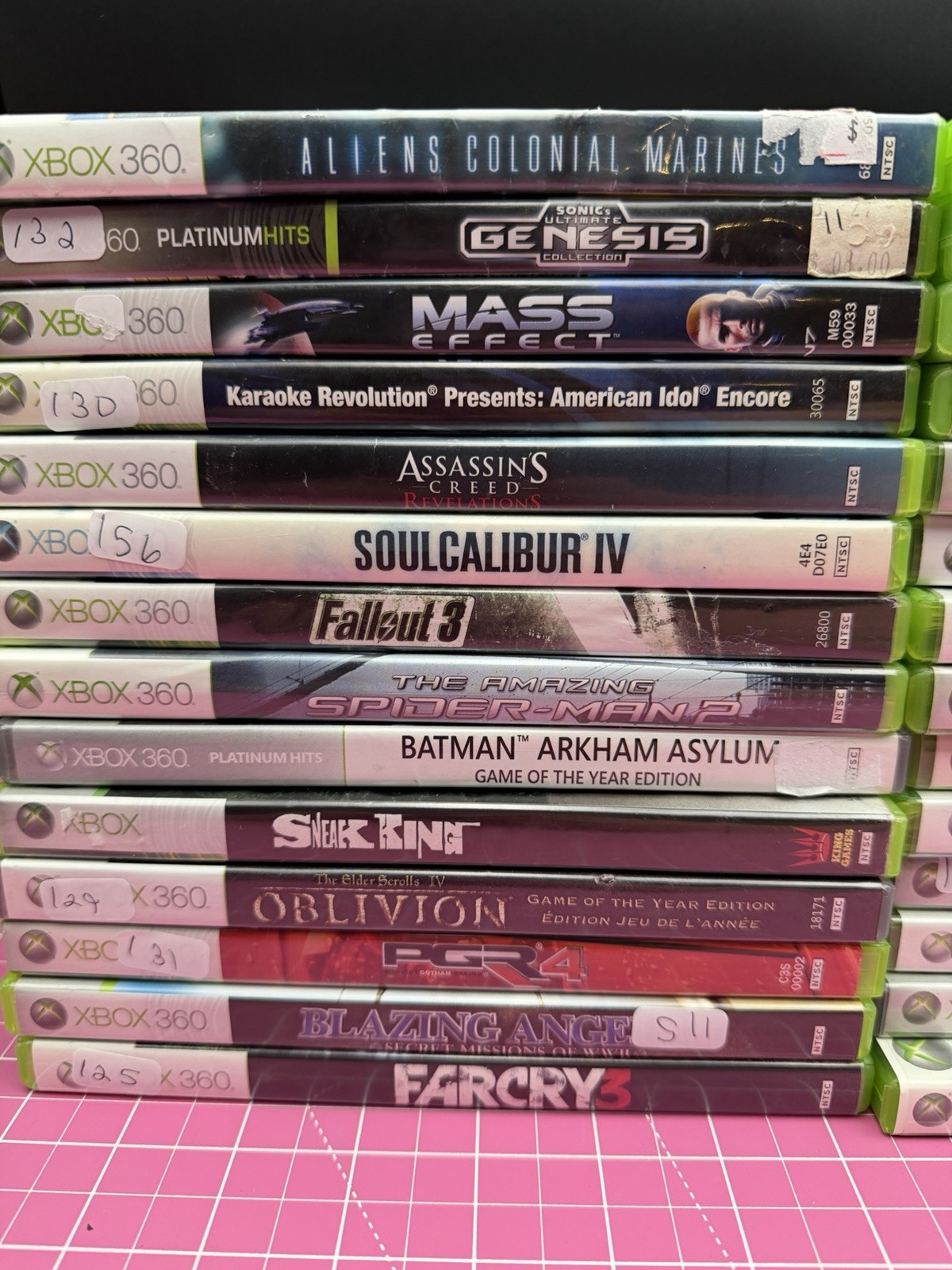 Microsoft Xbox 360 S 4GB Black Console Xbox 360 Controller And Games Lot