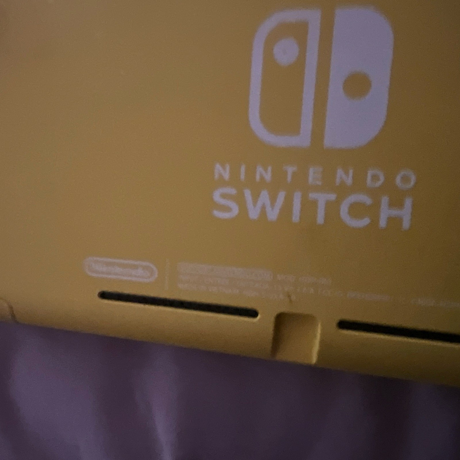 Nintendo Switch Lite Yellow Handheld System 32GB 720p HD Region Free