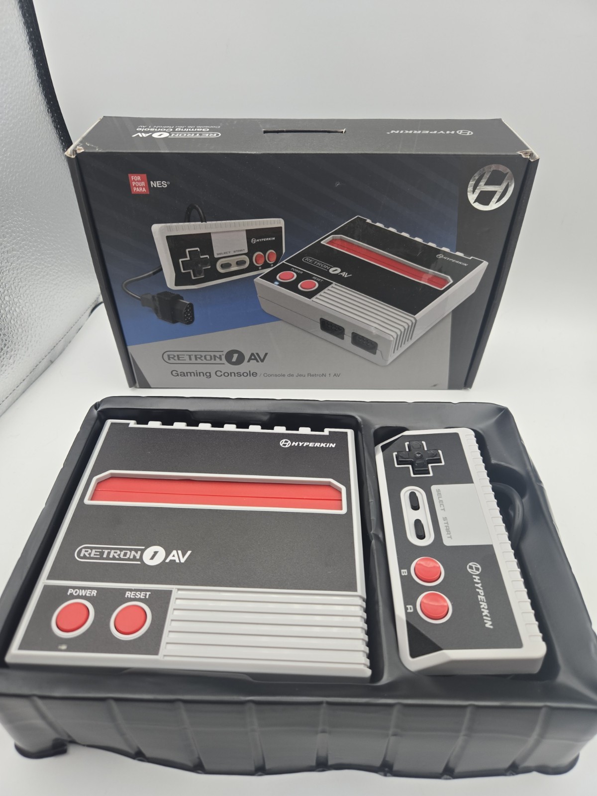 Hyperkin RetroN 1 AV Nintendo NES Compatible Bundle One