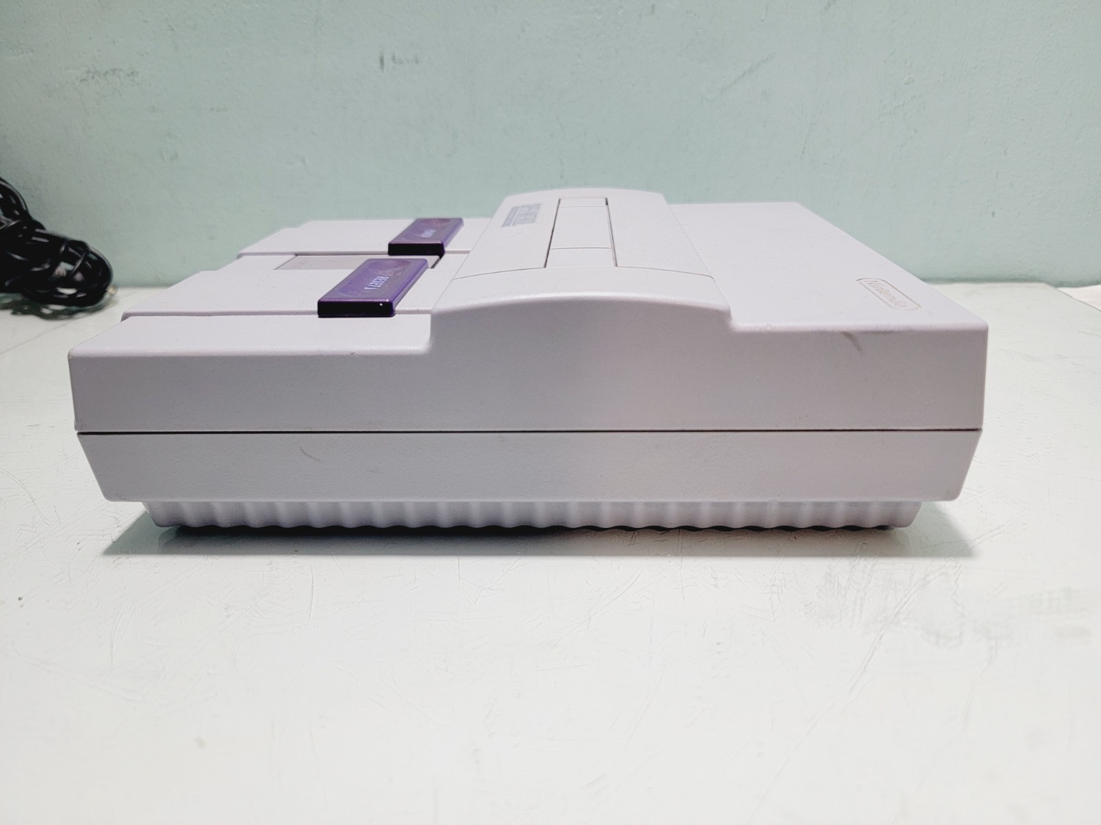 Super Nintendo System SNES Bundle Console with 7 Games 2 Controllers WORKS!