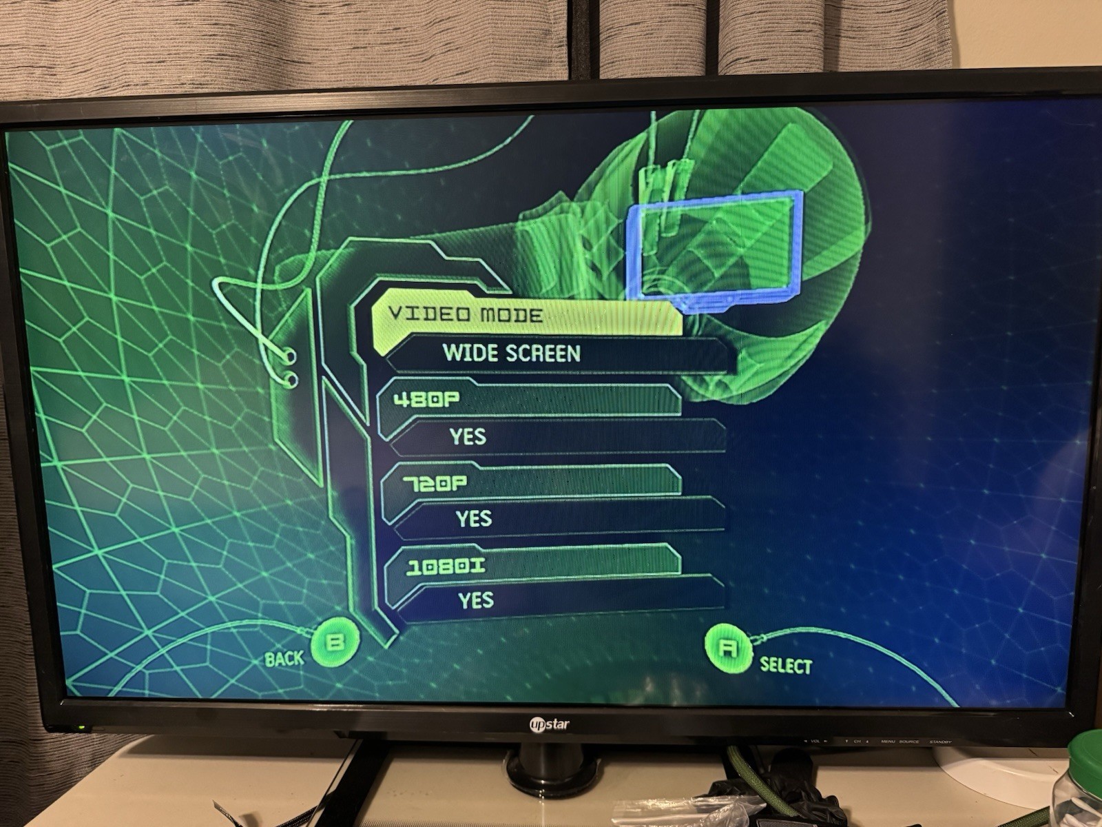 Original Xbox Cleaned And Thermal Paste Applied W/ Monster Composite Cable