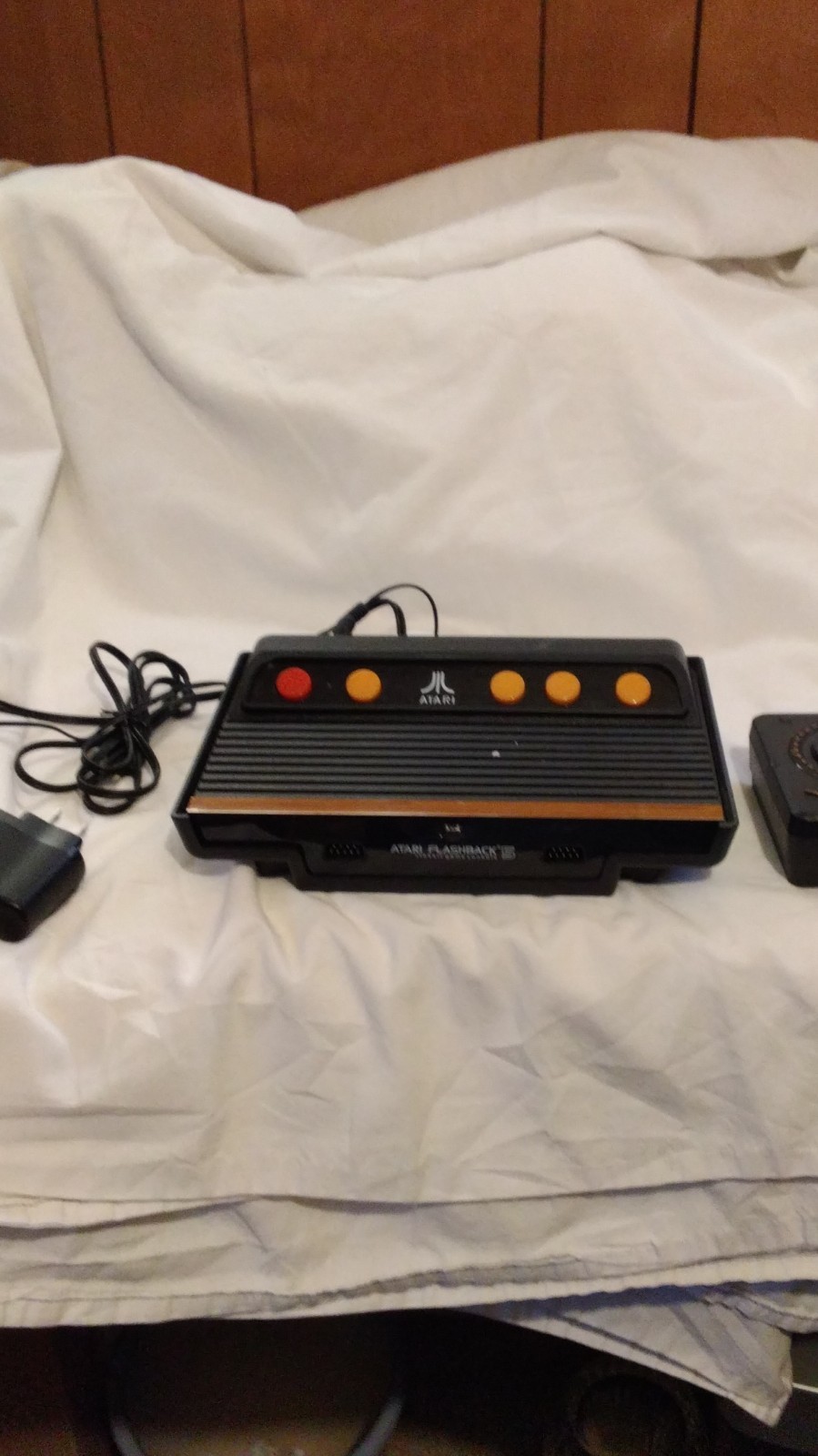 Atari Flashback 5 Home Console Black/Orange Joystick Controller Composite RCA