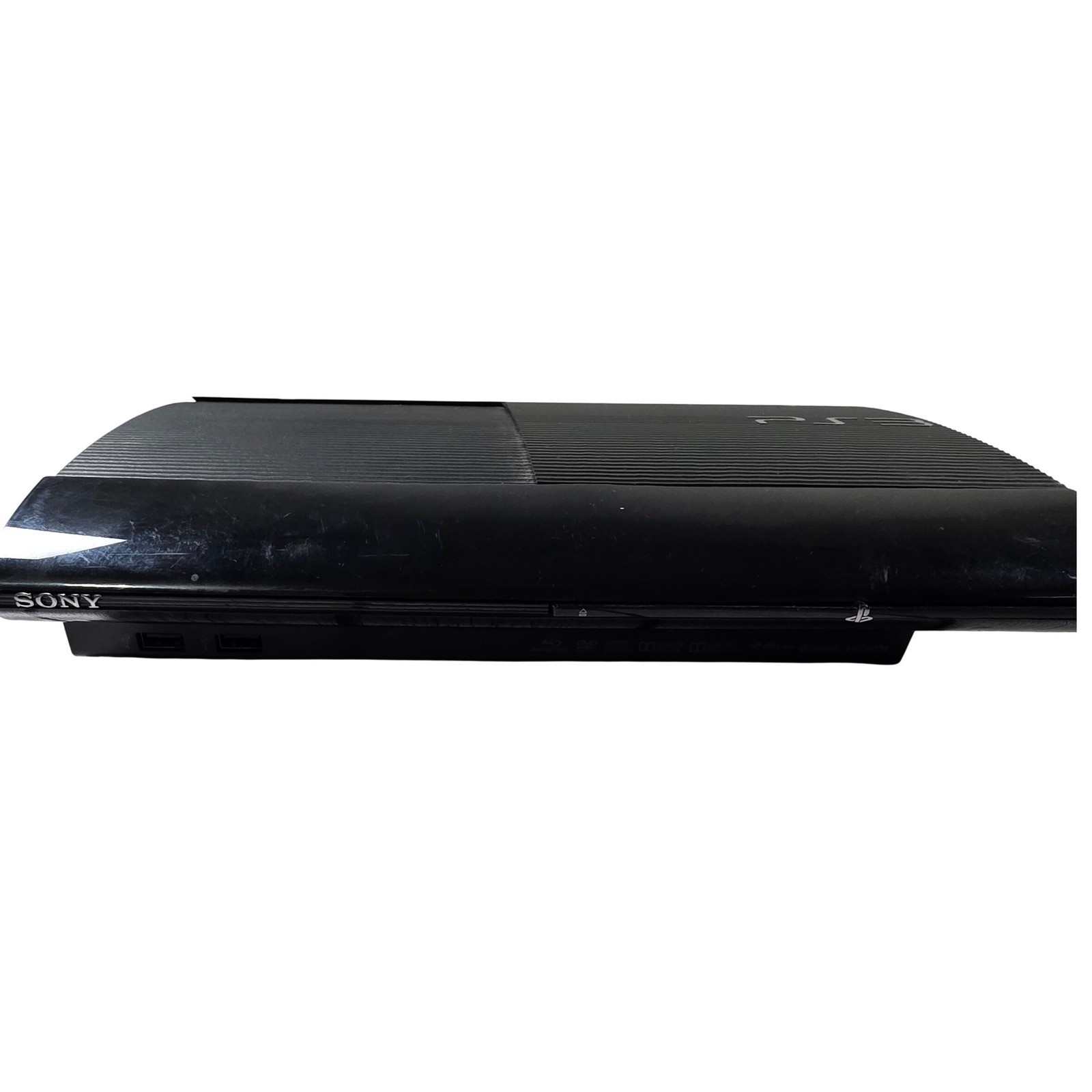 Sony PlayStation 3 PS3 Super Slim Console Black 500GB CECH-4301C with Power Cord