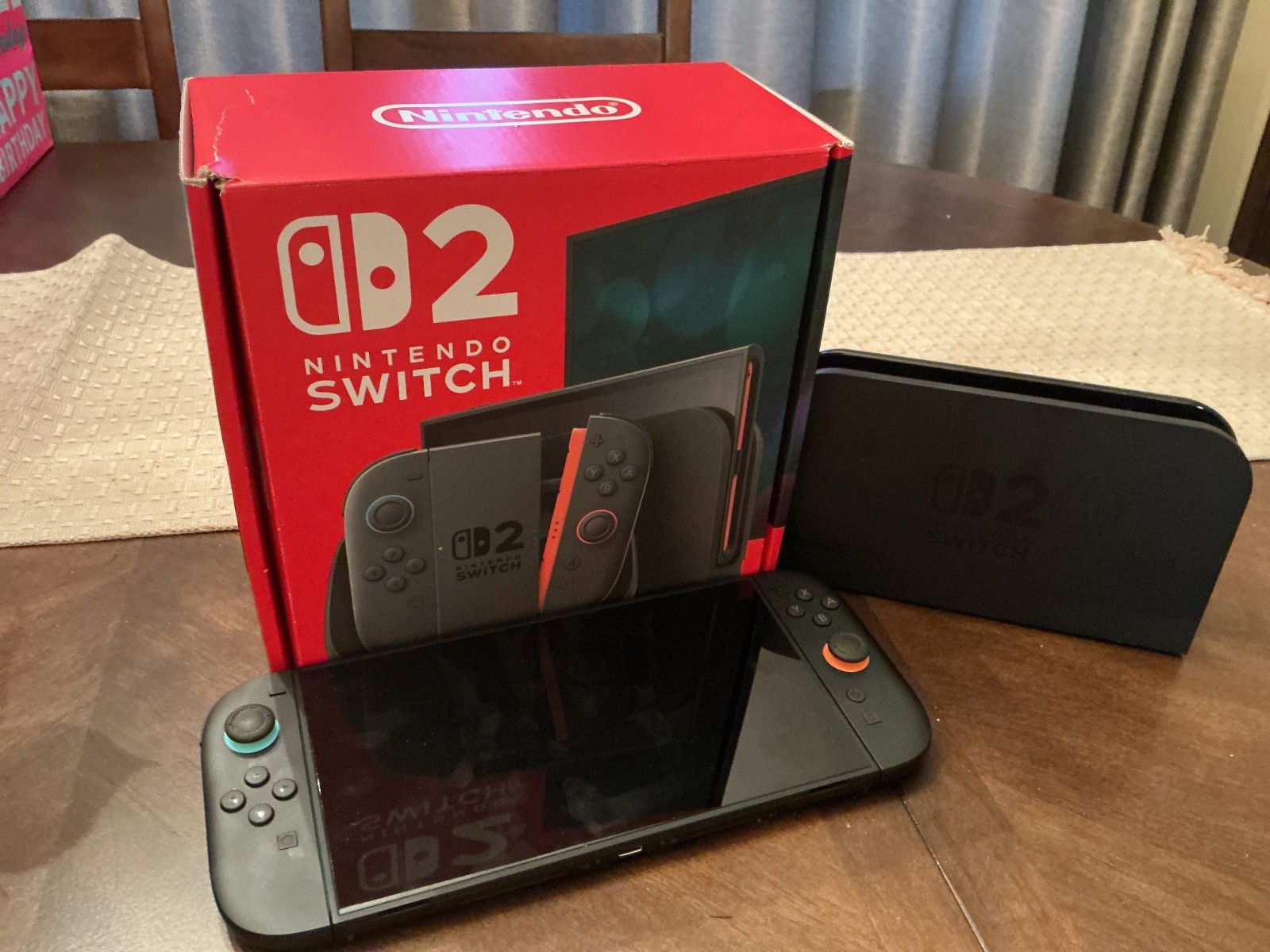 Nintendo Switch Game Console – 32GB, New Edition, Gray (10002199)