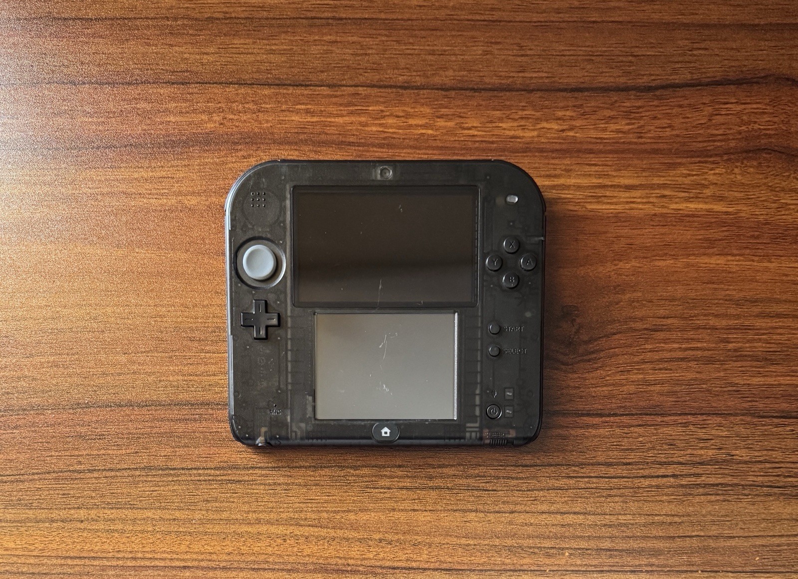 Nintendo 2DS Clear Black Handheld Systems Console