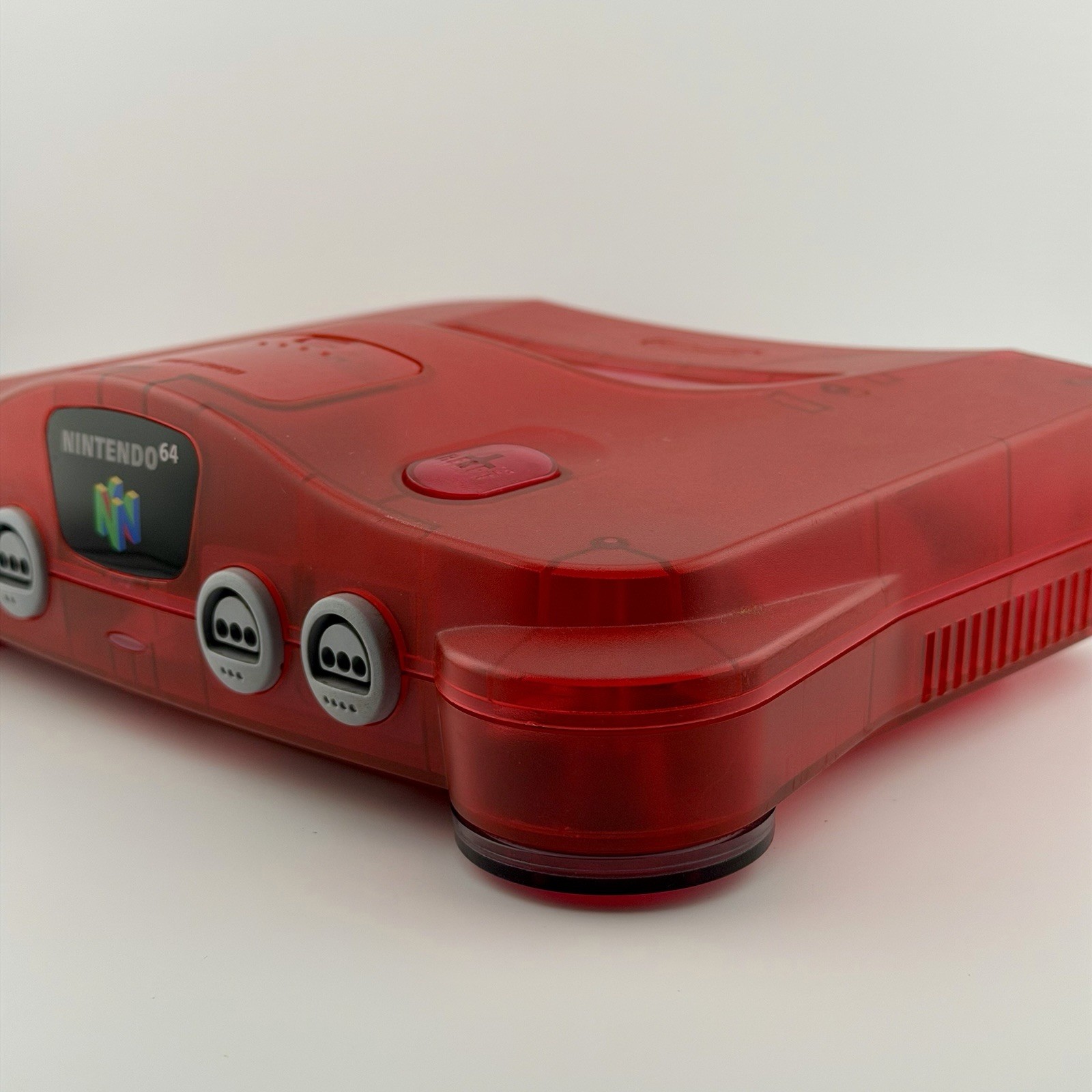 Nintendo 64 Watermelon Red Console Funtastic N64 Console Bundle Expansion Pak US