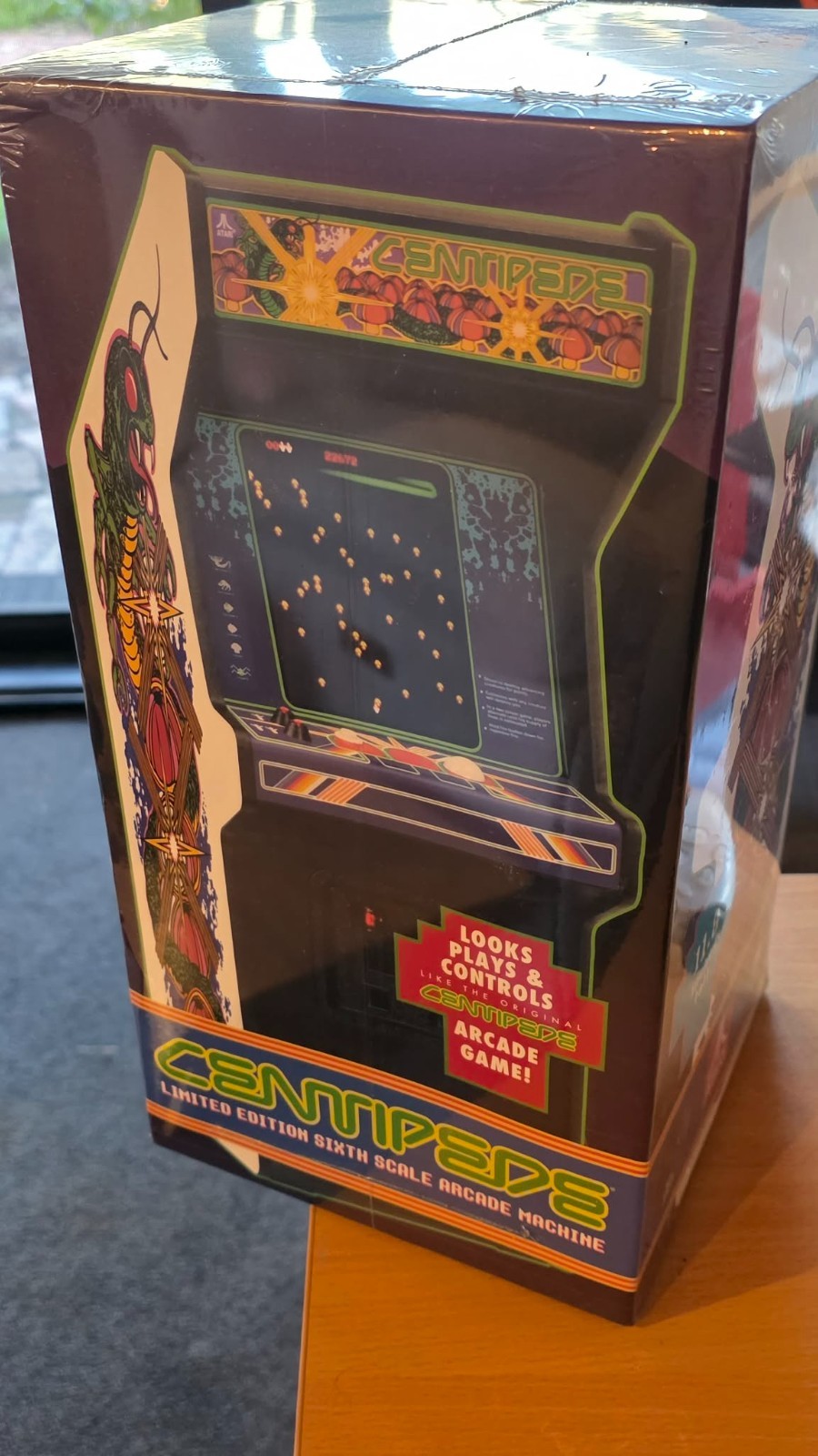 Replicade Centipede Mini Arcade Game New Wave Toys BRAND NEW SEALED