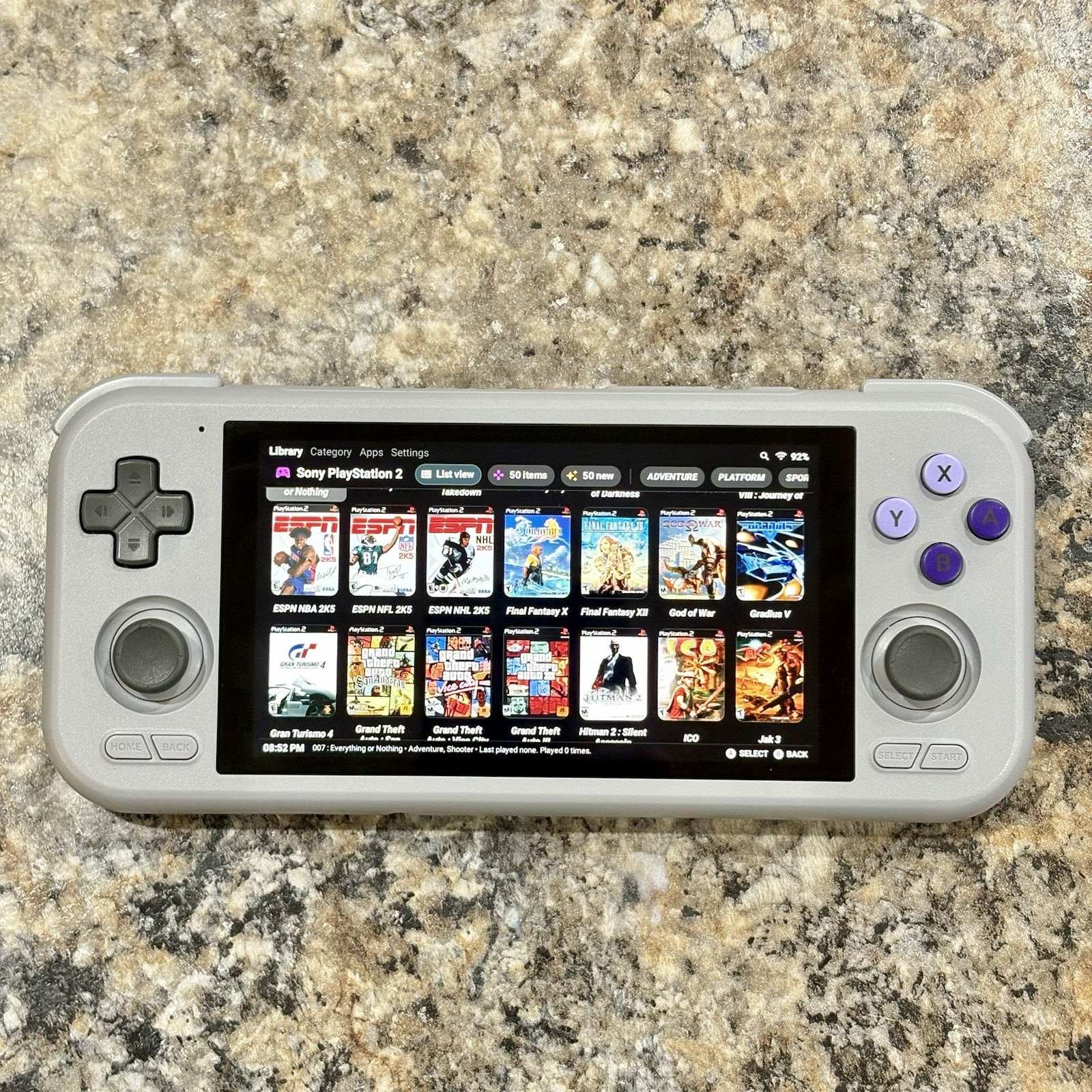 Retroid Pocket 4 Pro + Grip + Case, 128GB + 256GB Card, Loaded Ready To Play