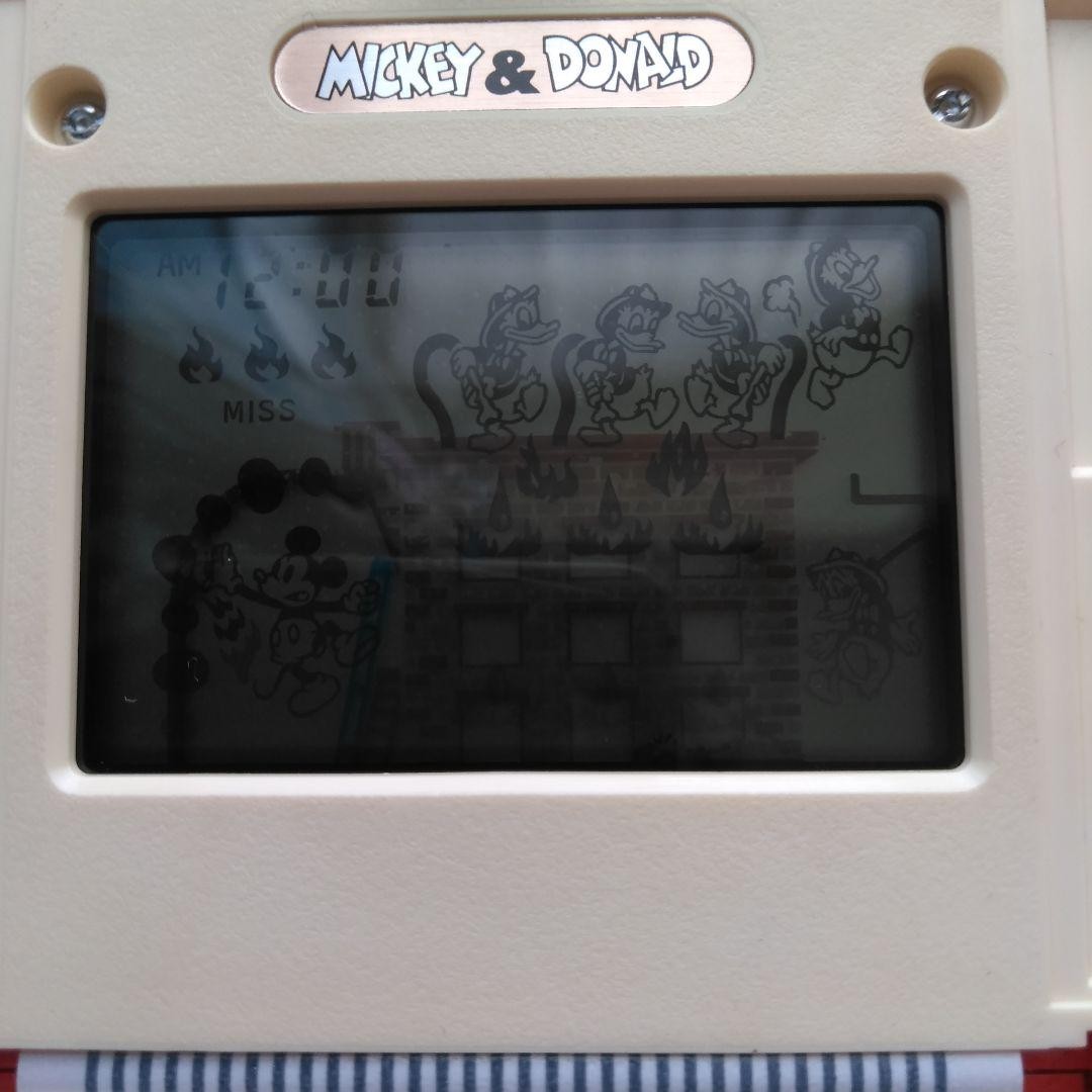 Nintendo Game and Watch DM 53 Mickey and Donald Multi Screen Console Japan