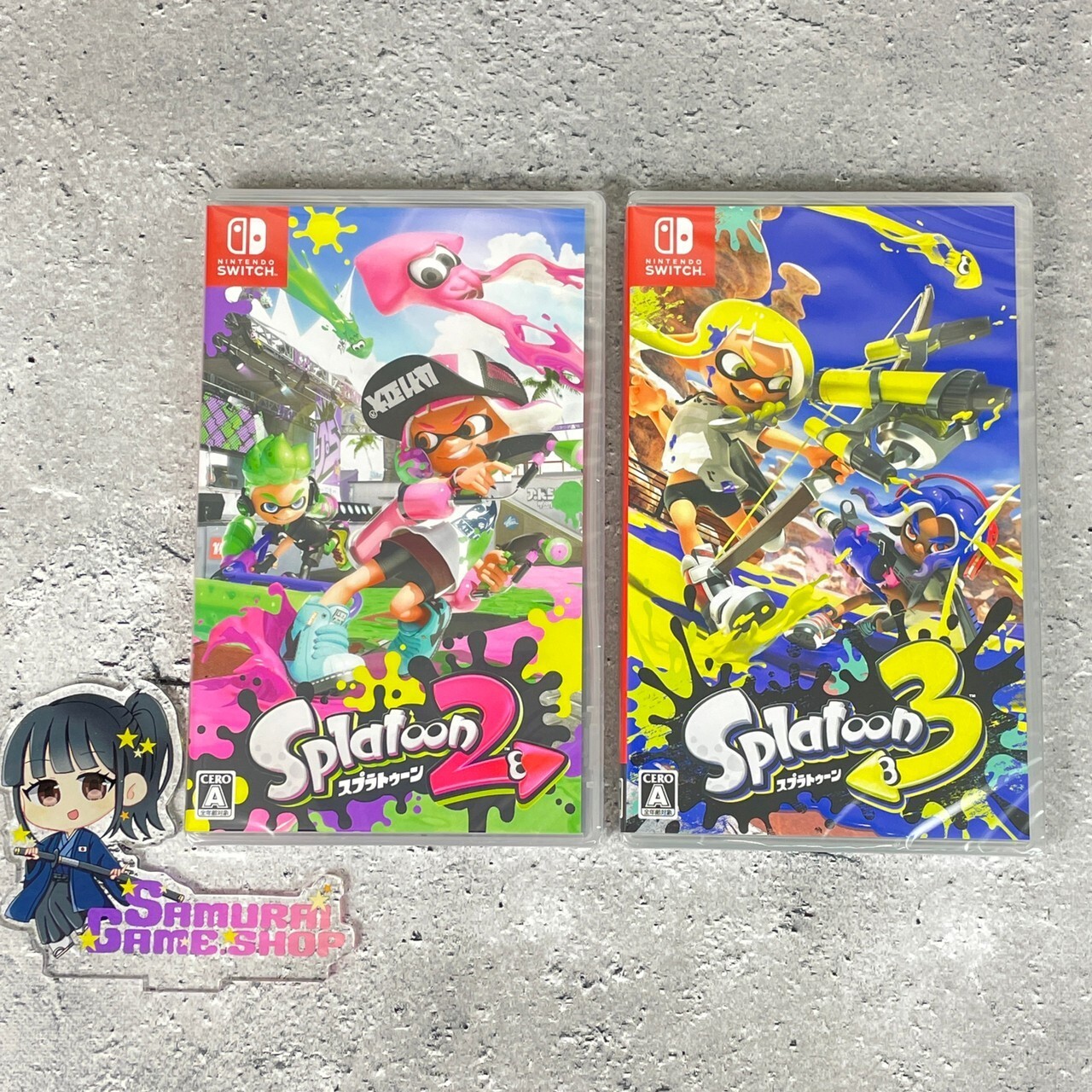 Nintendo Switch OLED Model Splatoon 3 Edition Console with Game + Pro Controller
