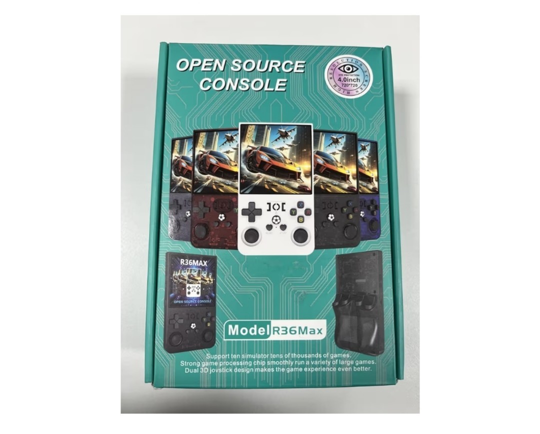 R36 Max 4 Inch IPS Screen Open Source Console, 4.0 Inch Screen