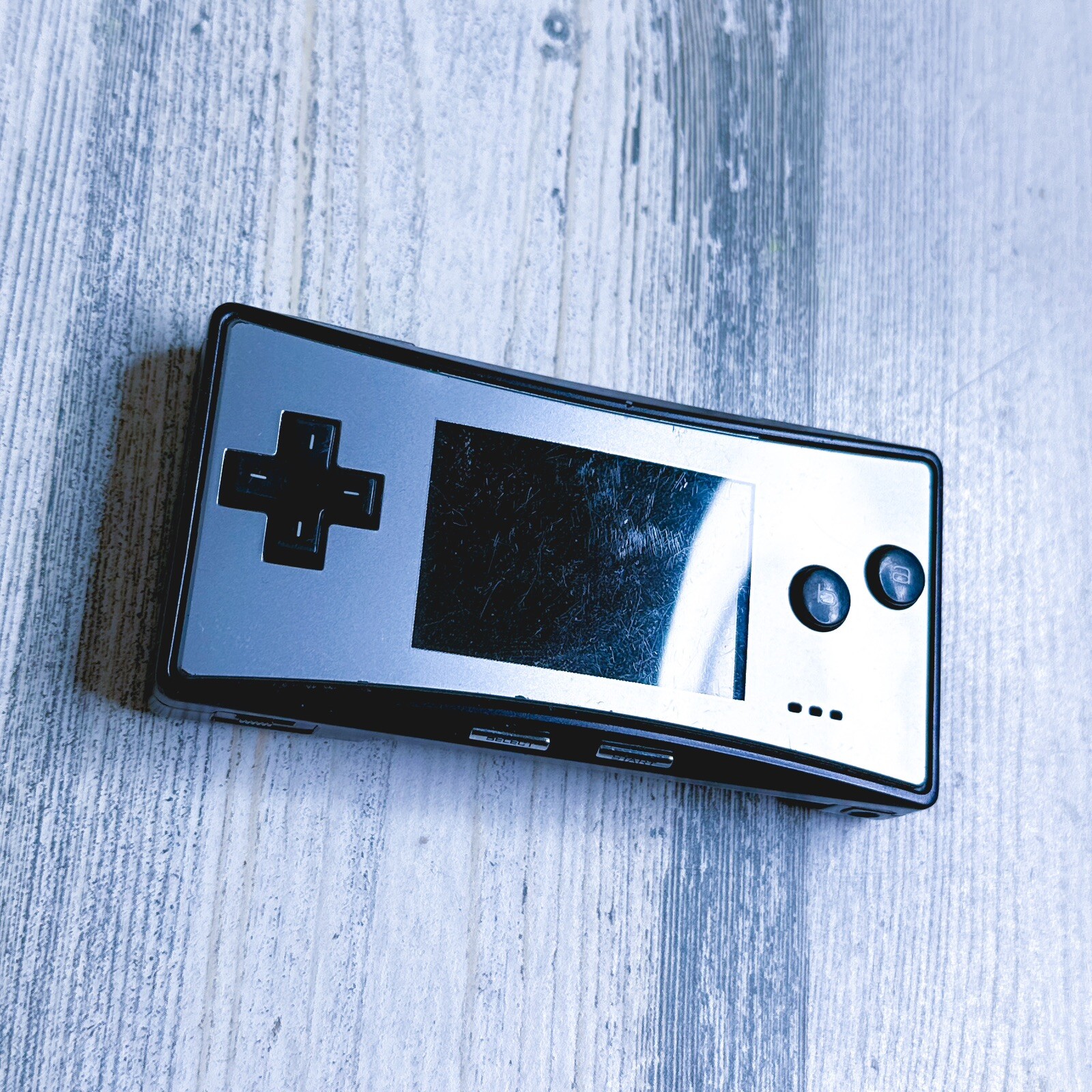 Nintendo Gameboy Micro Black/Silver Super Low Serial Number #436 (Nintendo 2005)