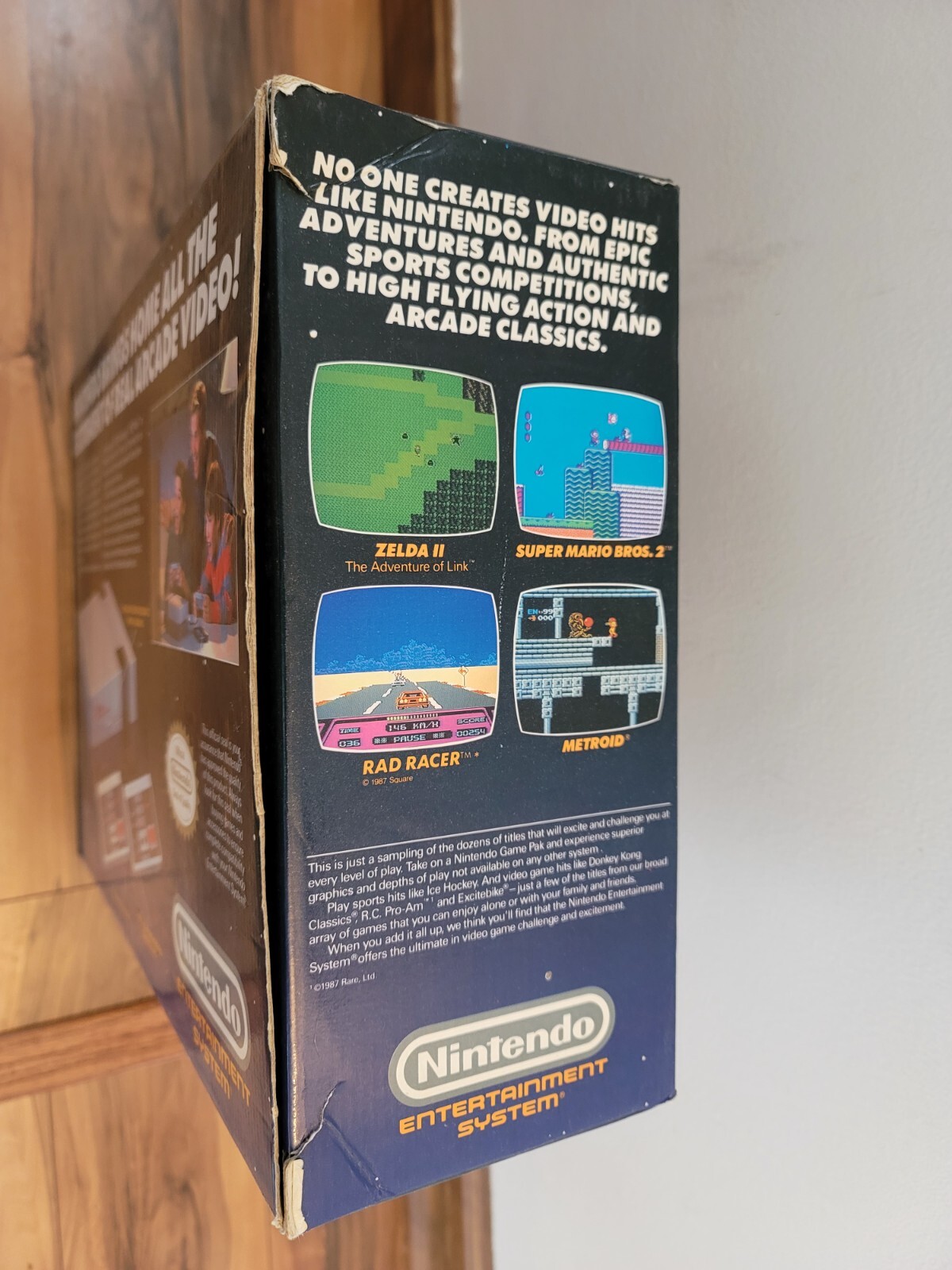 Nintendo NES Control Deck System Console CIB Complete In Box Great Shape 8
