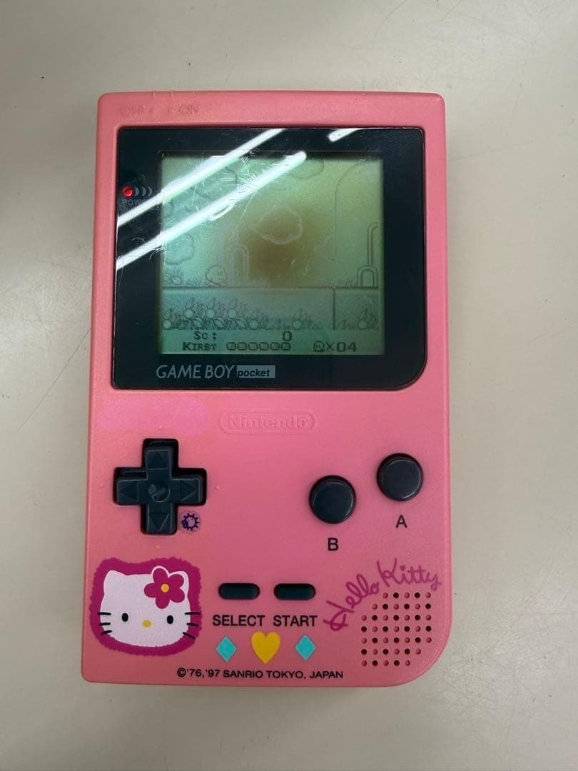 Nintendo Game Boy Pocket Hello Kitty Limited Edition Pink Handheld Console