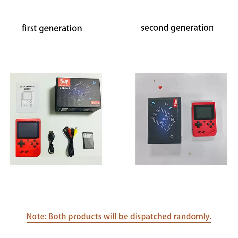 Retro Handheld Game Console 400 Games Classic Games Player TV Connection Gift