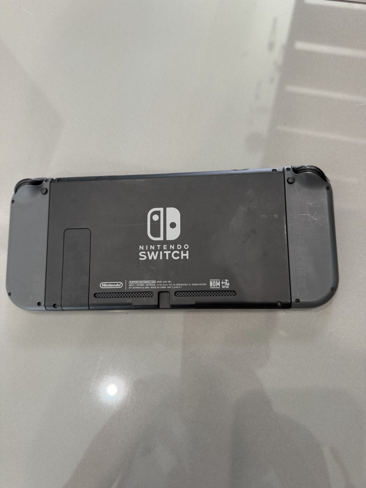 NINTENDO SWITCH CONSOLE MODEL NO. HAC-001