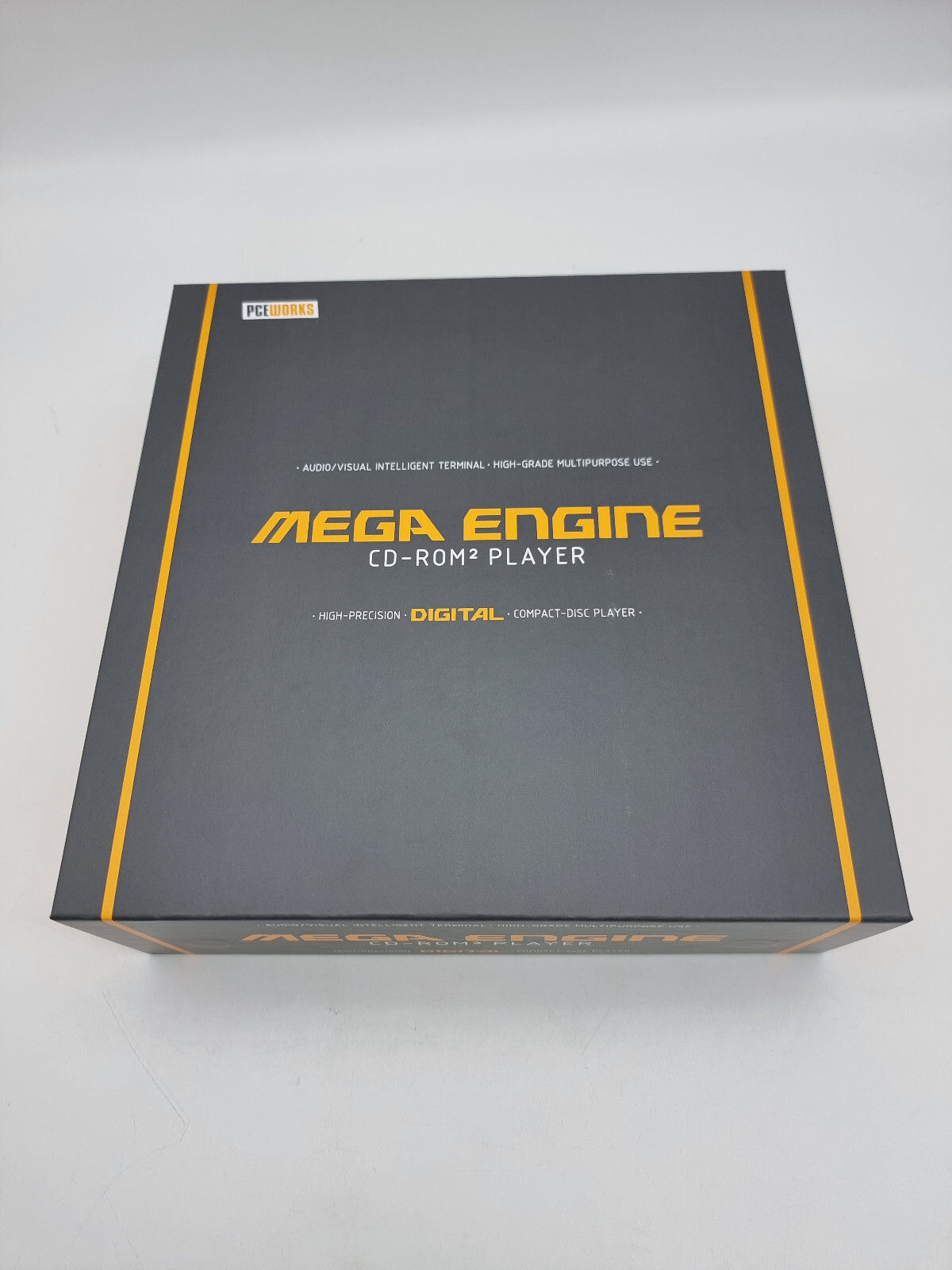 Console Mega Engine CD-ROM² Player Dark Grey Mega CD And PC Engine Brand New